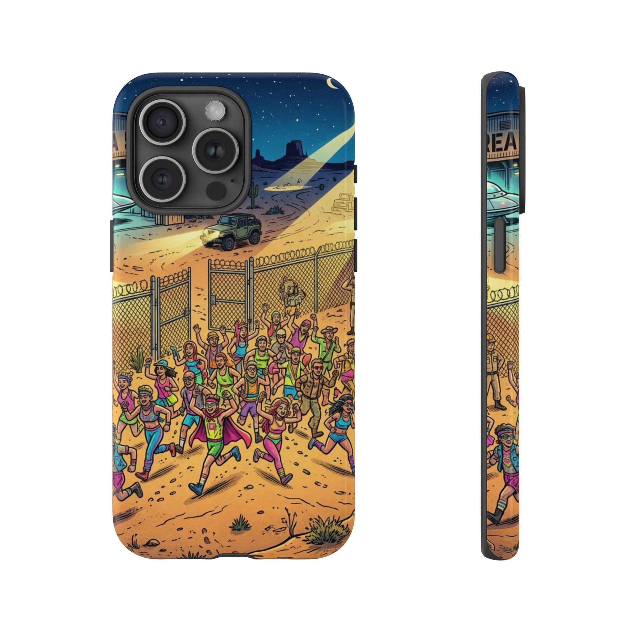 The Area 51 Raid — Tough Phone Case