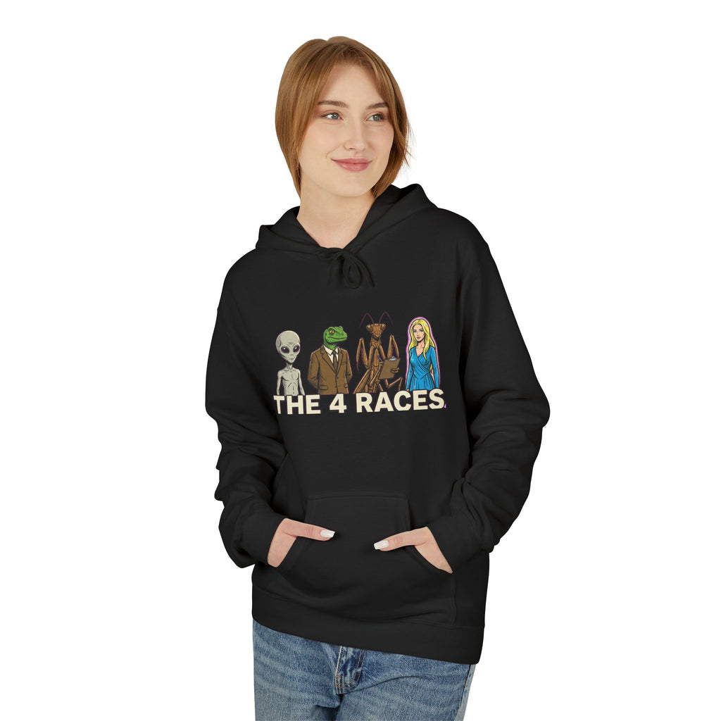 The 4 Races — Midweight Fleece Hoodie