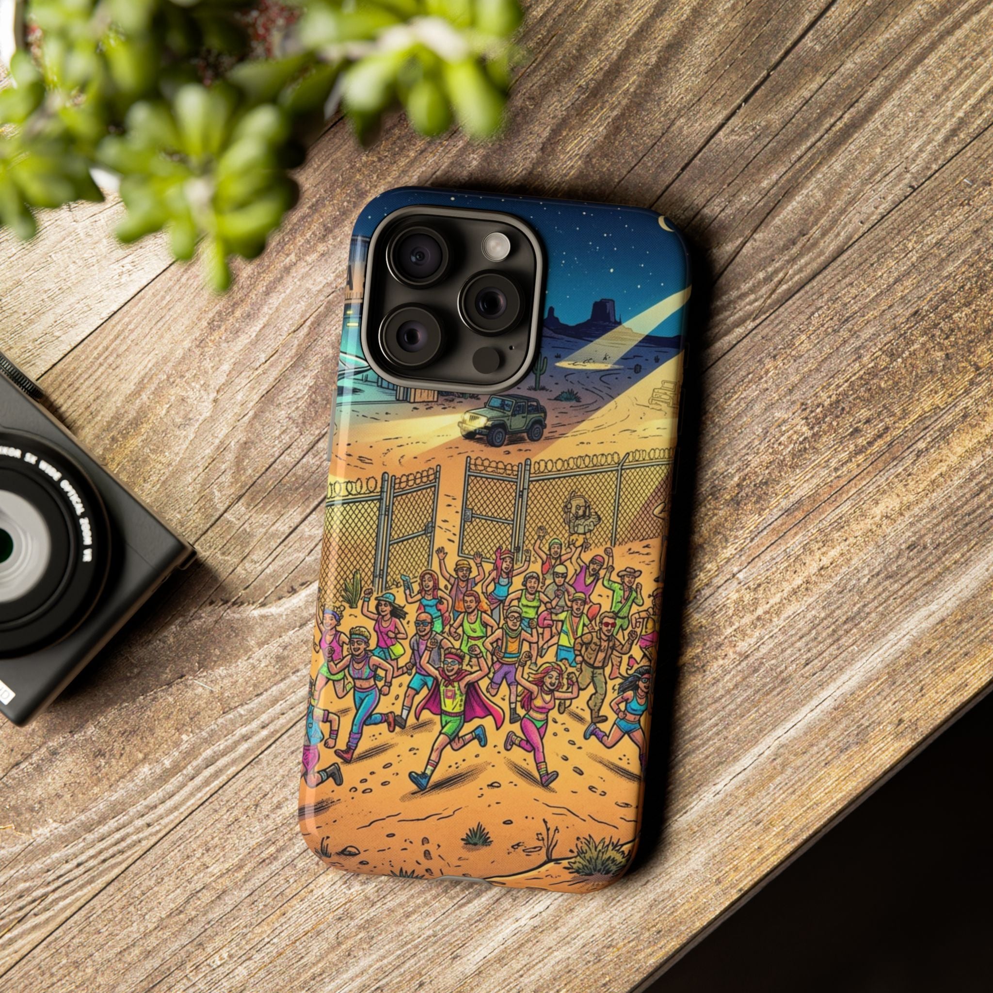 The Area 51 Raid — Tough Phone Case