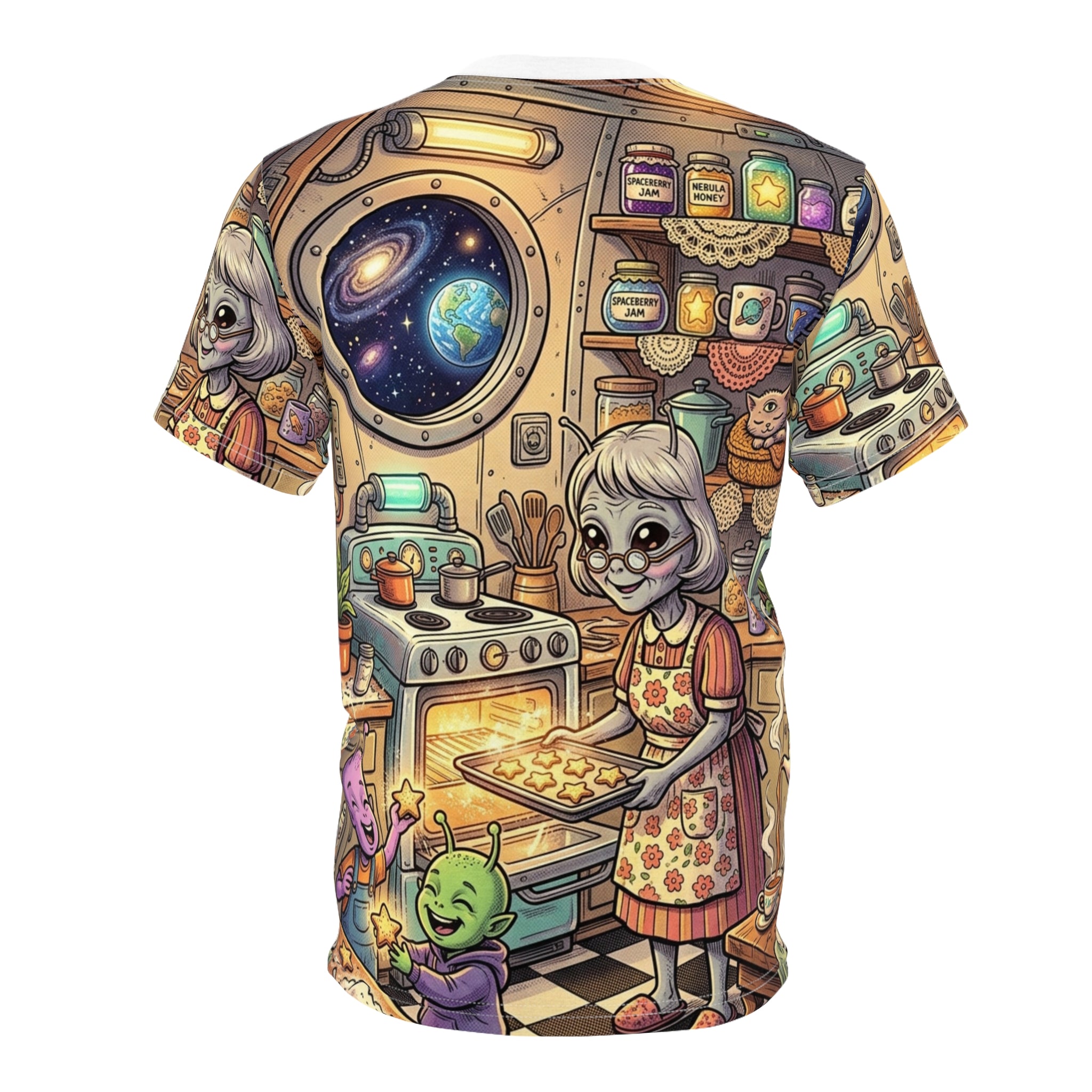 Grandma's Cosmic Kitchen — All-Over Print Tee