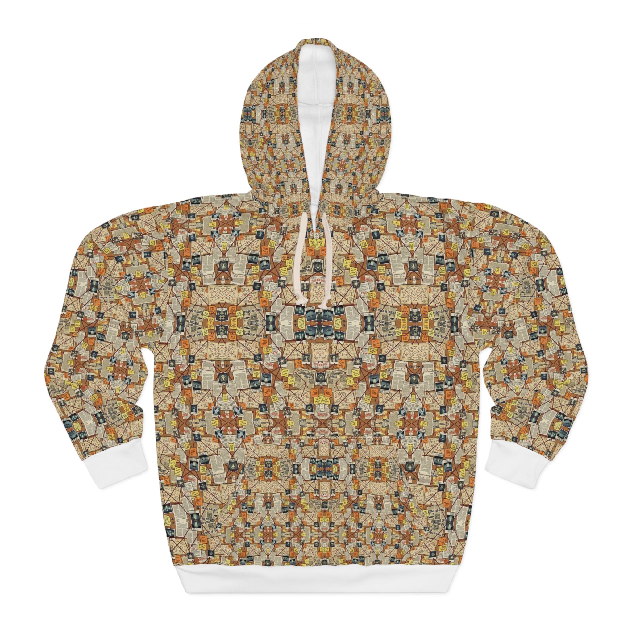 The Evidence Board — All-Over Print Hoodie