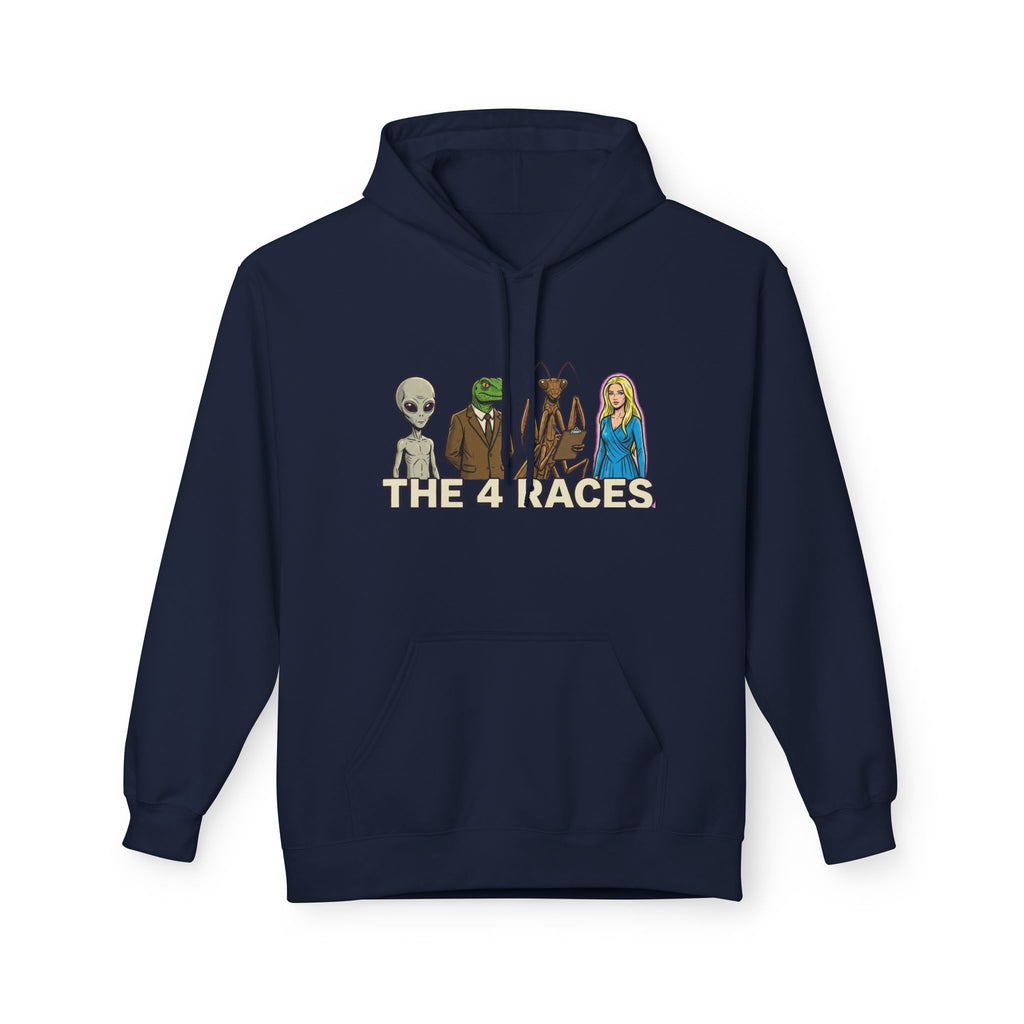 The 4 Races — Midweight Fleece Hoodie