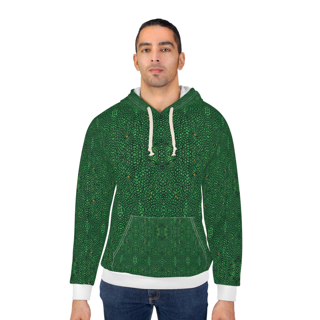 Reptilian Skin — All-Over Print Hoodie