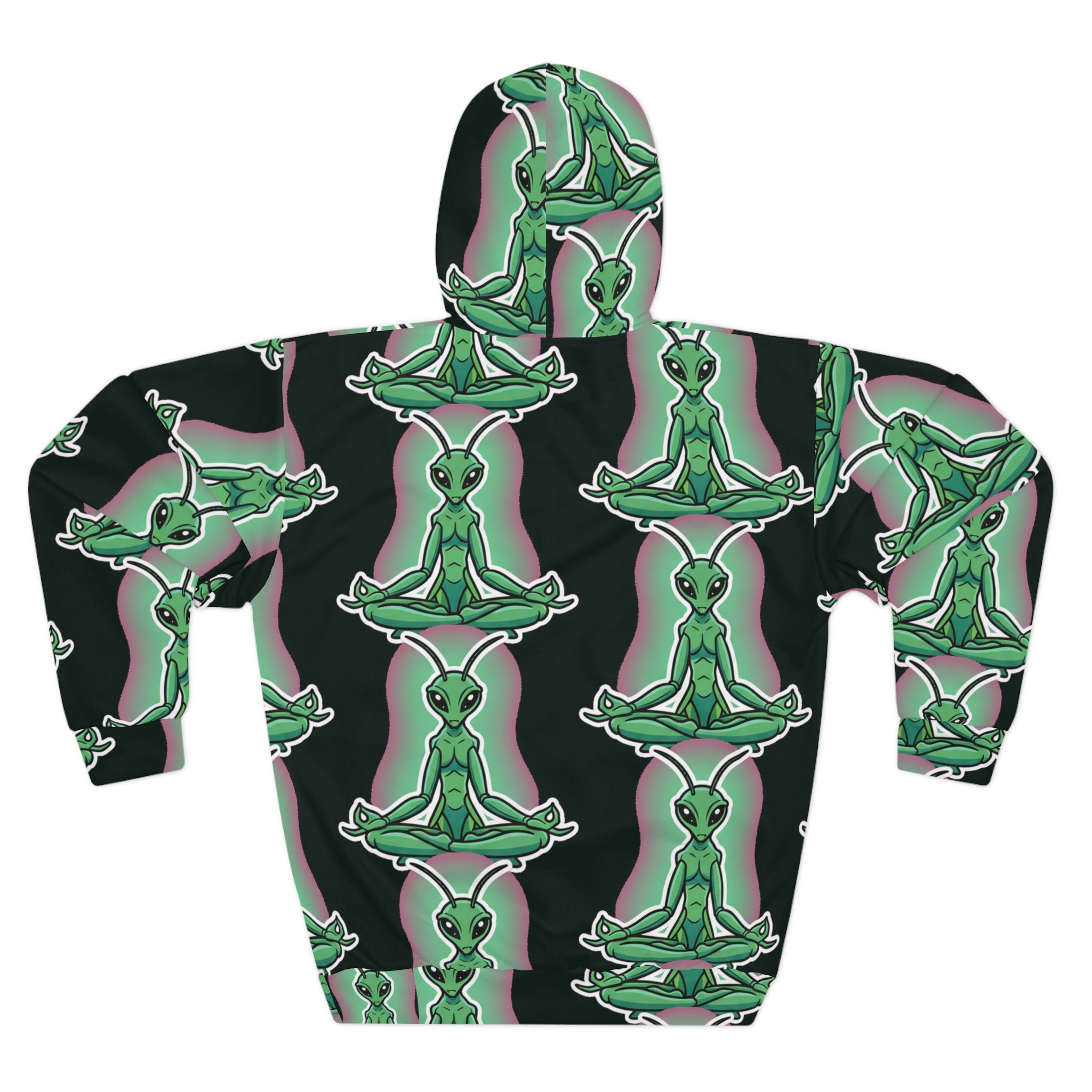 Mantid Meditation — All-Over Print Hoodie
