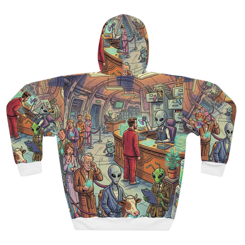 Abduction Processing Department — All-Over Print Hoodie