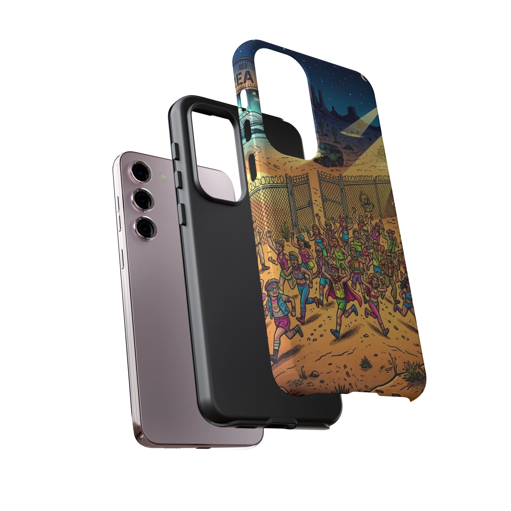 The Area 51 Raid — Tough Phone Case