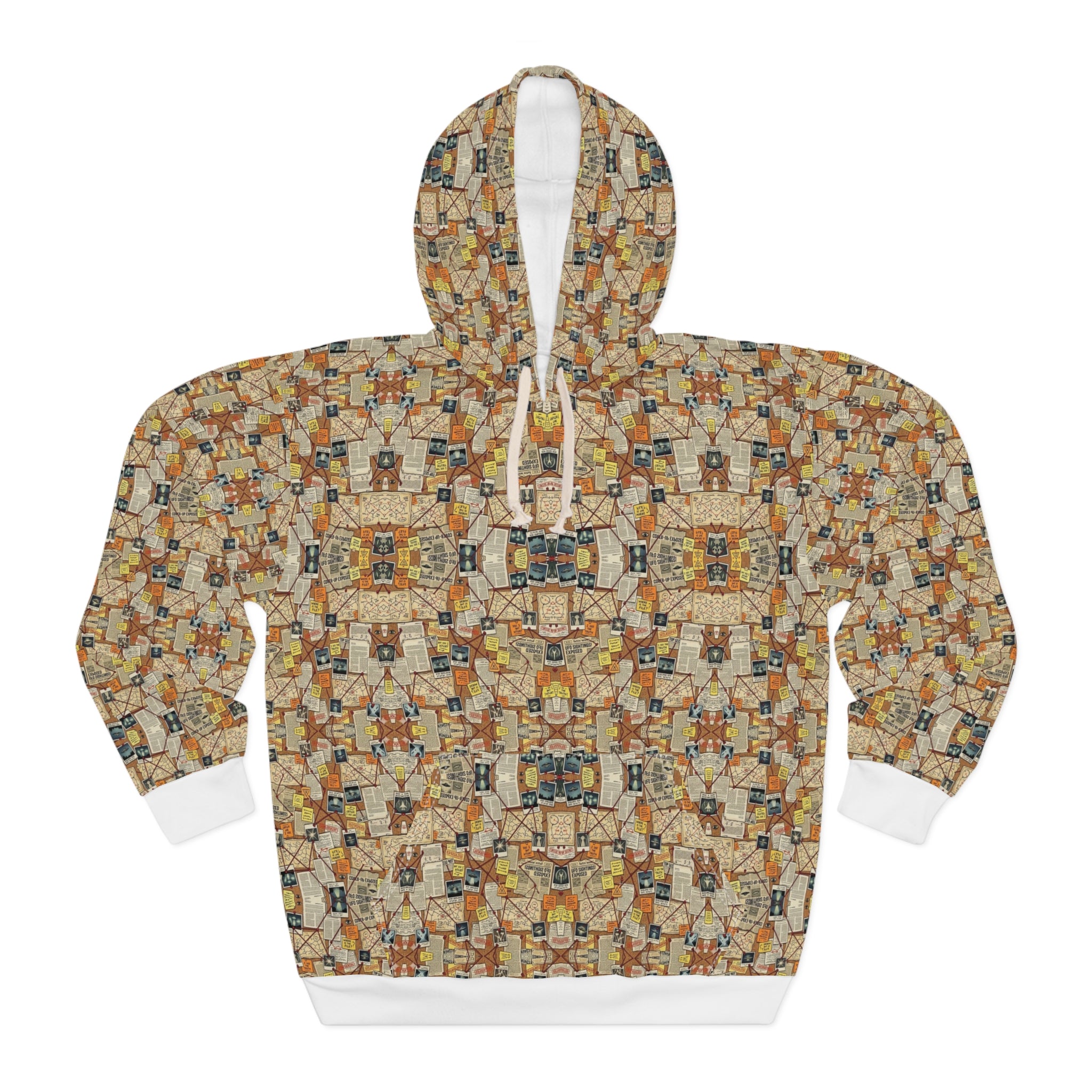 The Evidence Board — All-Over Print Hoodie