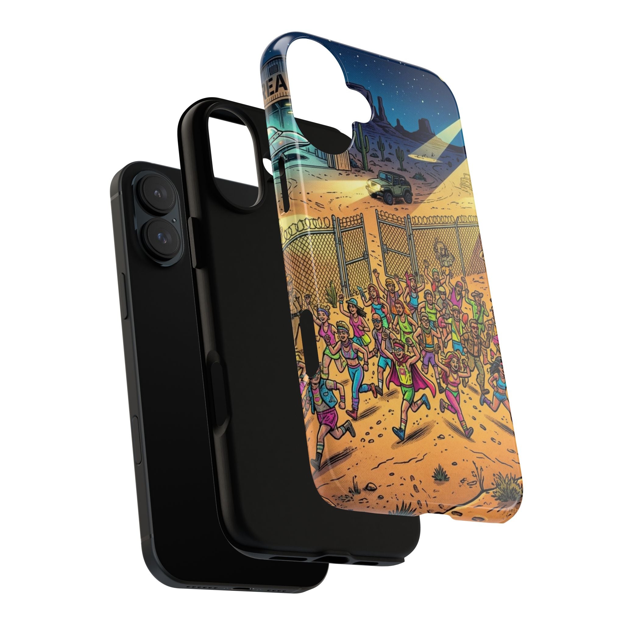 The Area 51 Raid — Tough Phone Case