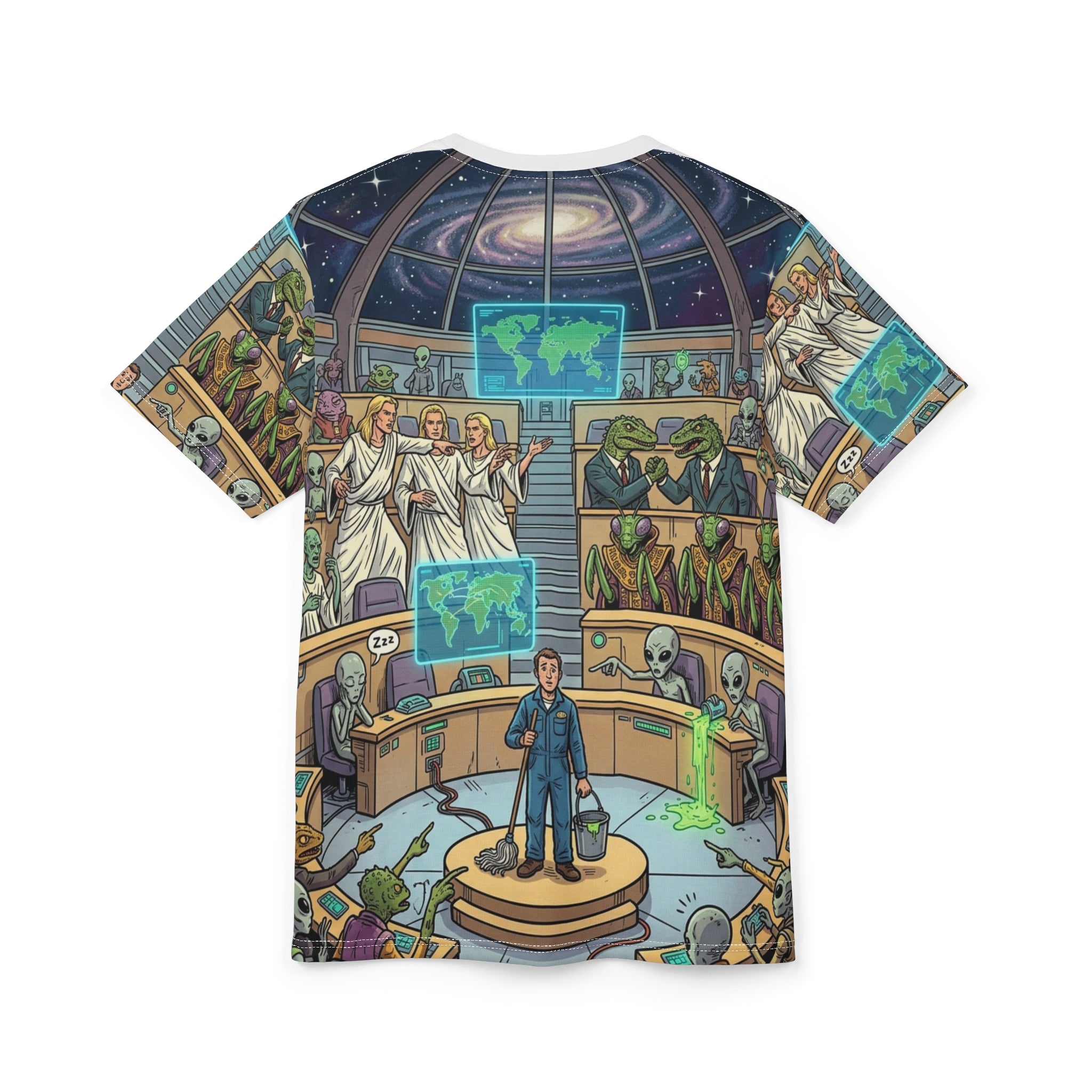 The Galactic Council — All-Over Print Tee