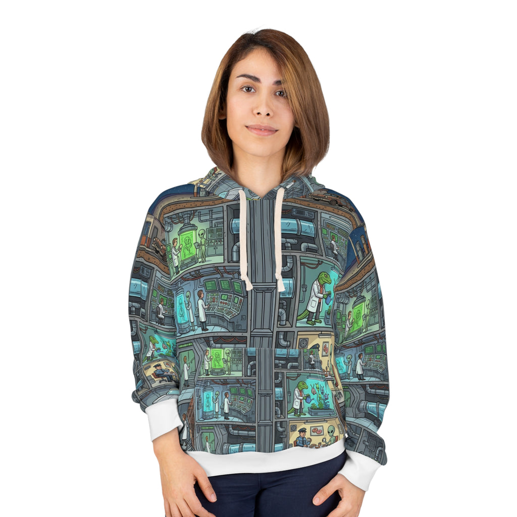 The Underground Base — All-Over Print Hoodie