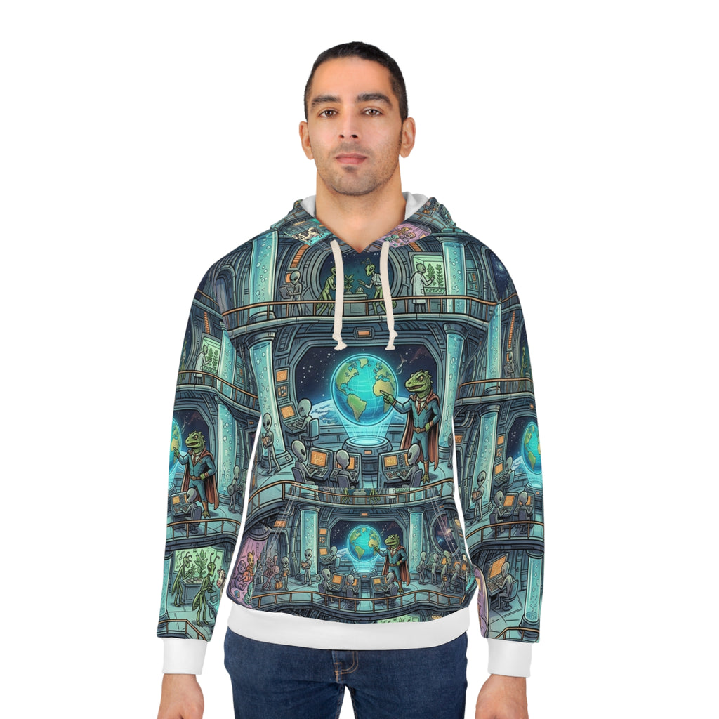 Inside the Mothership — All-Over Print Hoodie