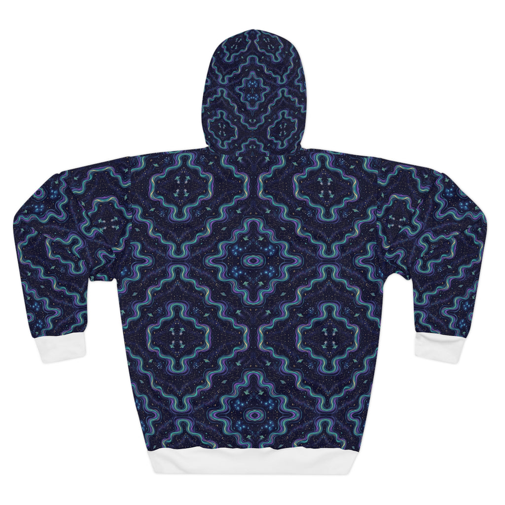 Pleiadian Aurora — All-Over Print Hoodie
