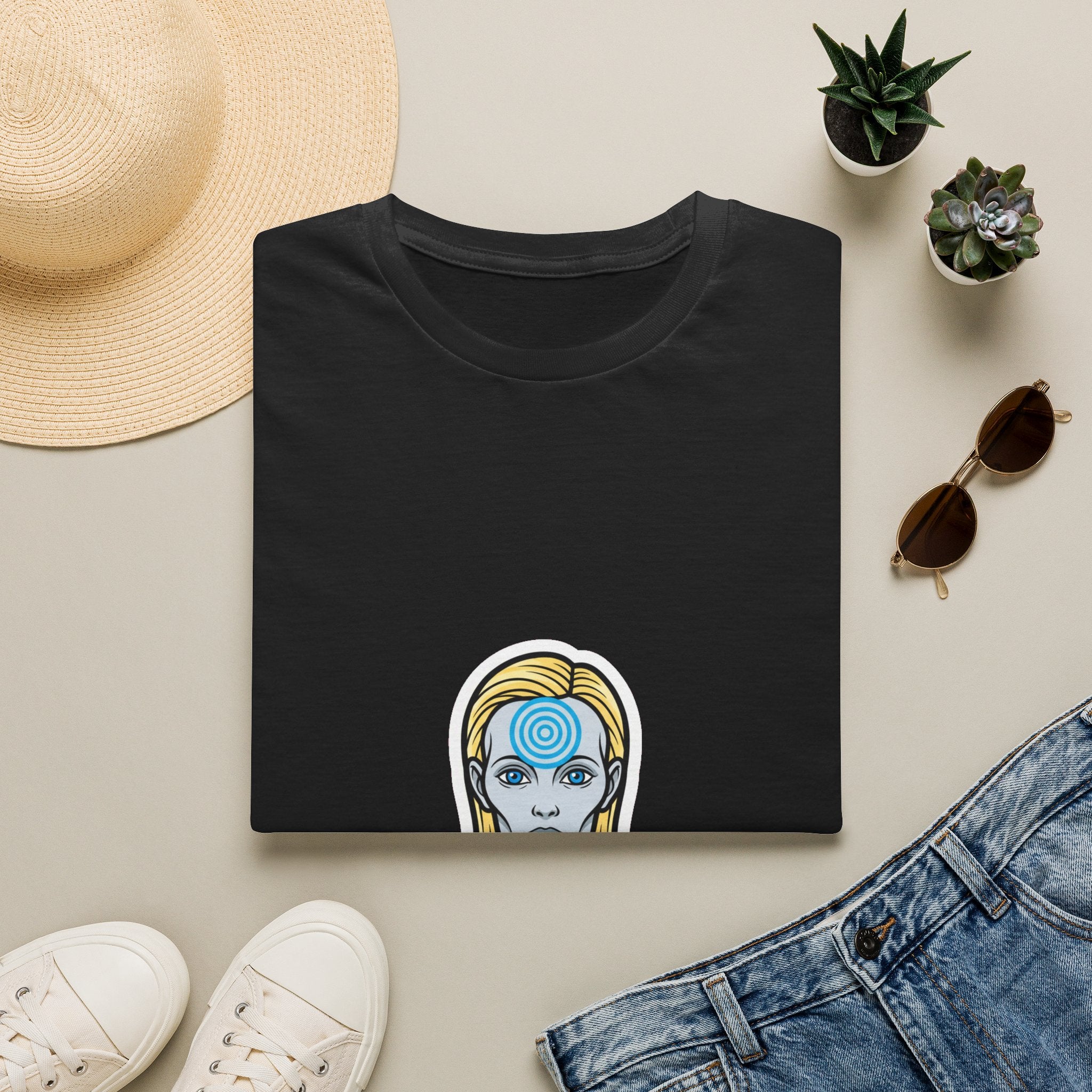 Telepathic Contact — Nordic Alien Tee