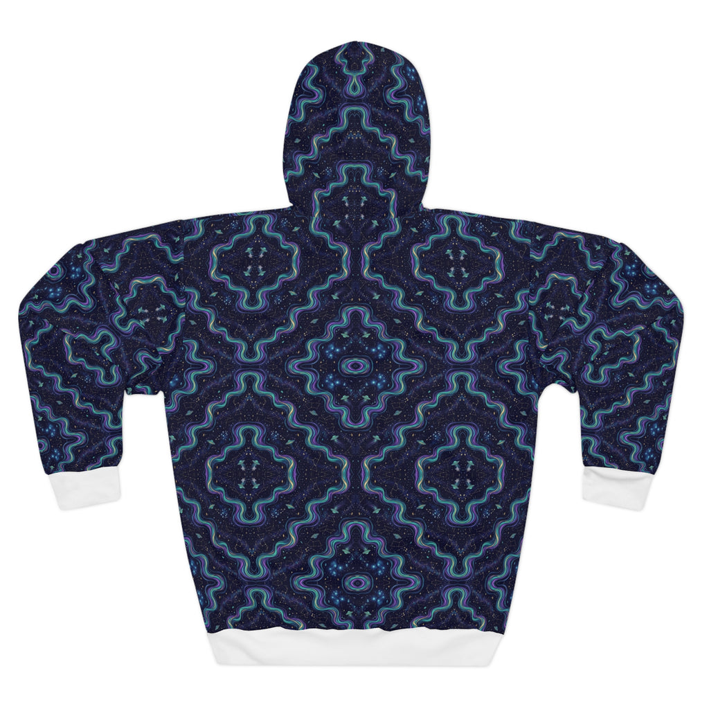 Pleiadian Aurora — All-Over Print Hoodie