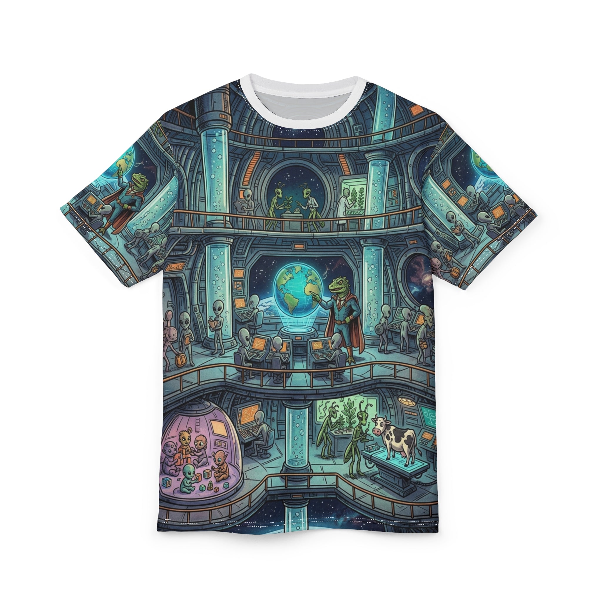 Inside the Mothership — All-Over Print Tee