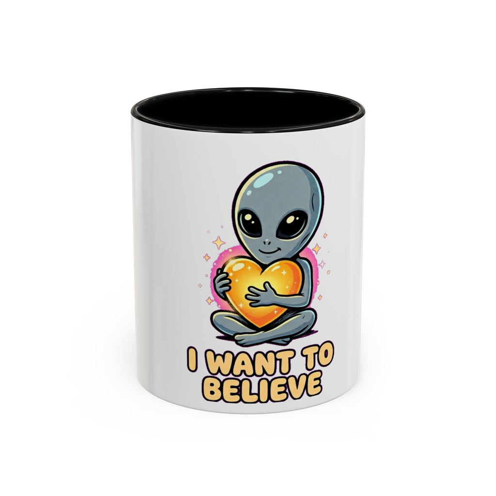 I Want To Believe — Accent Mug