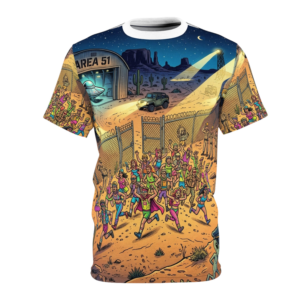 The Area 51 Raid — All-Over Print Tee