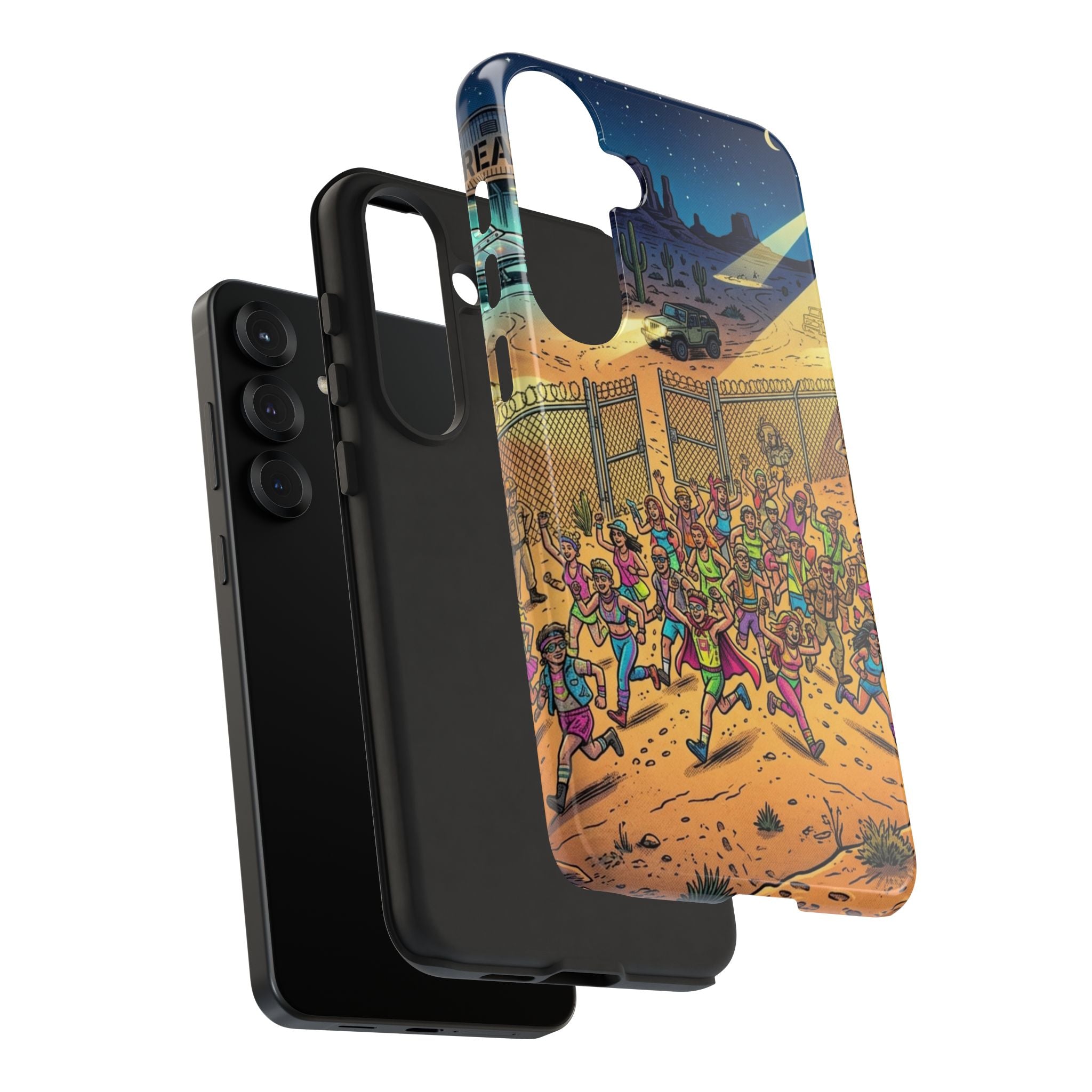 The Area 51 Raid — Tough Phone Case