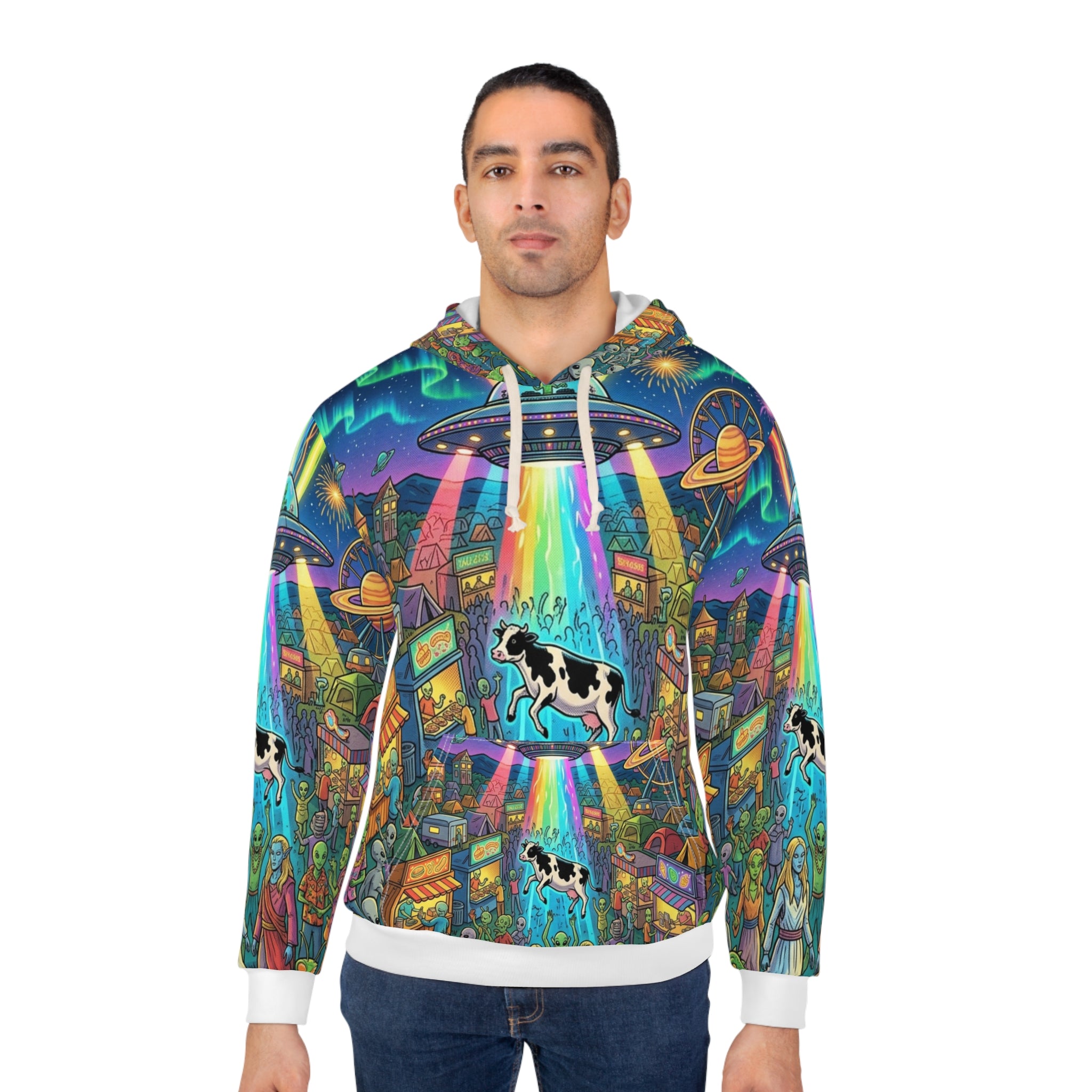 The Galactic Festival — All-Over Print Hoodie