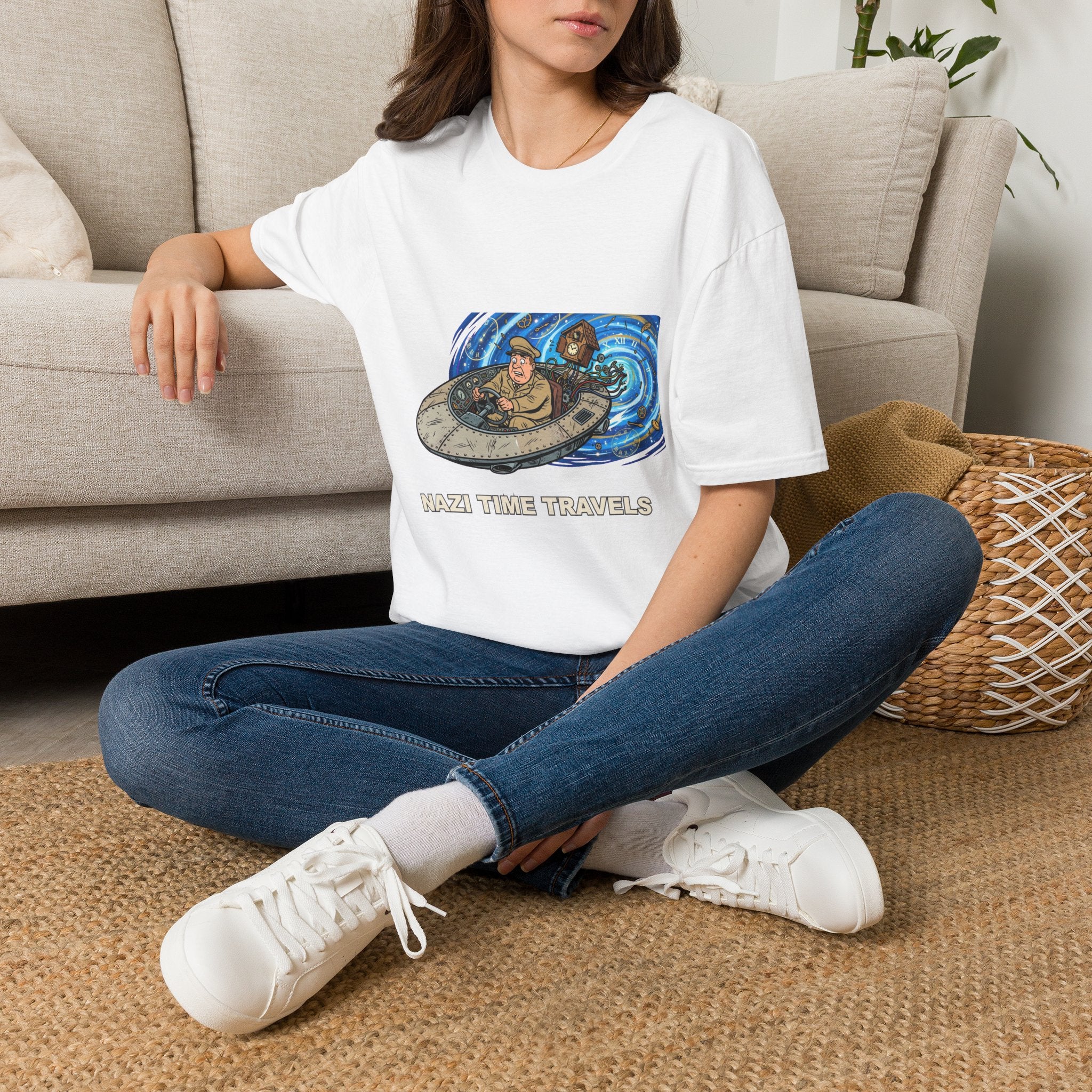 Nazi Time Travels Tee
