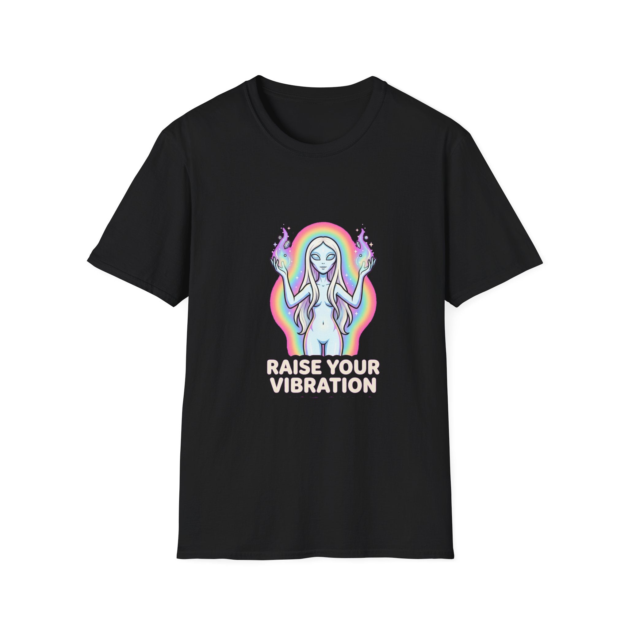 Raise Your Vibration — Nordic Alien Tee