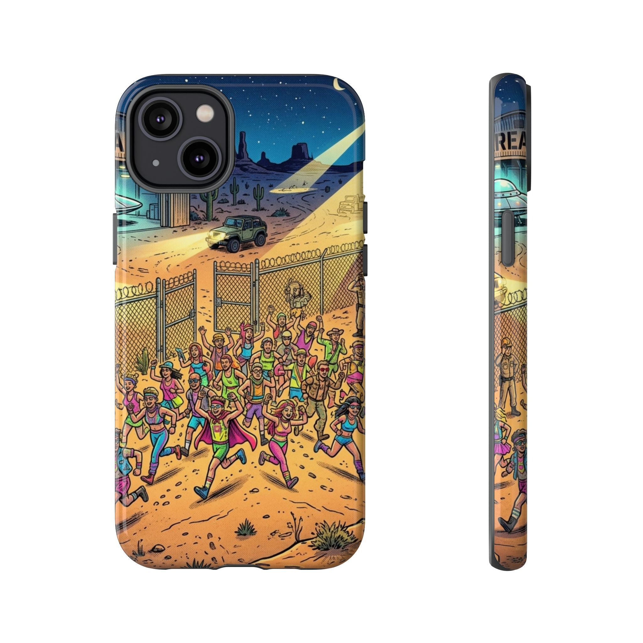 The Area 51 Raid — Tough Phone Case