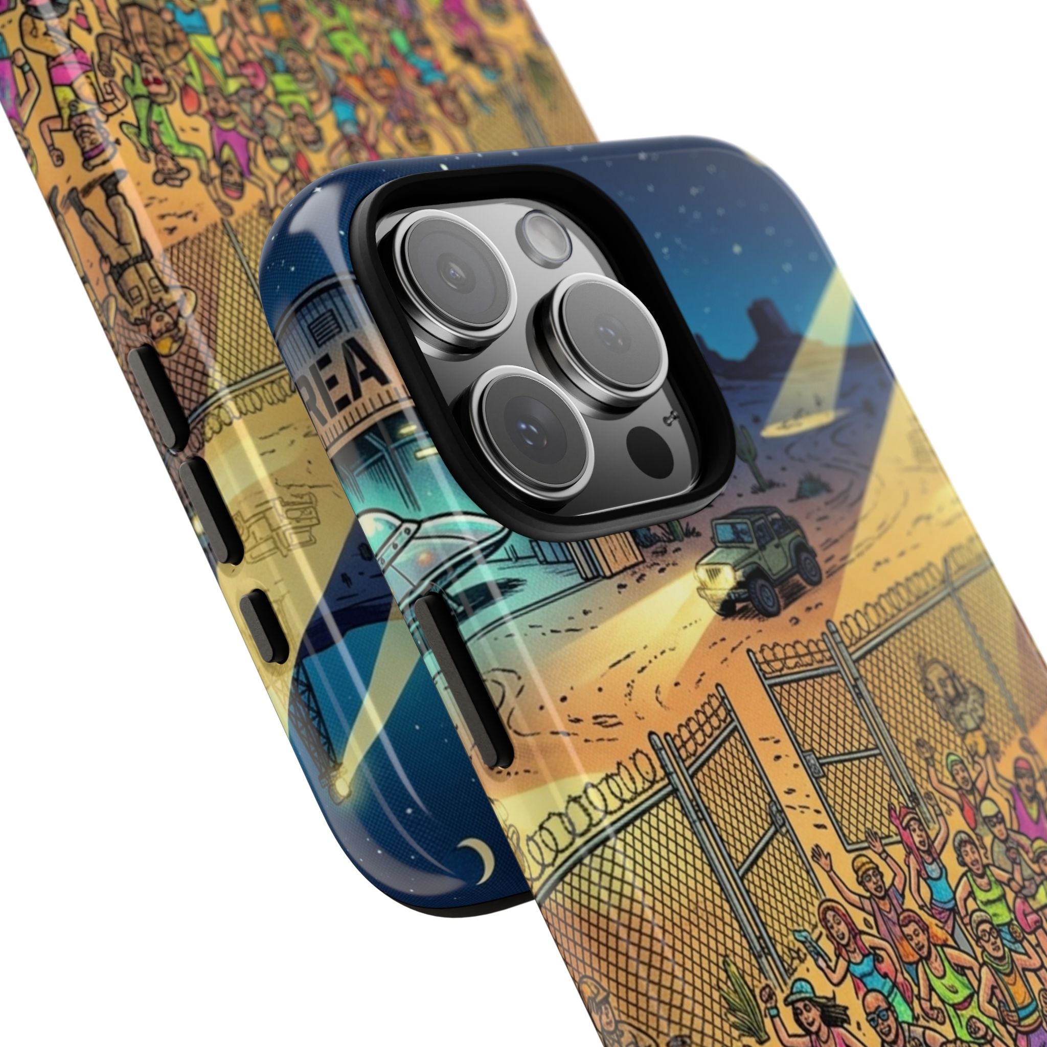 The Area 51 Raid — Tough Phone Case
