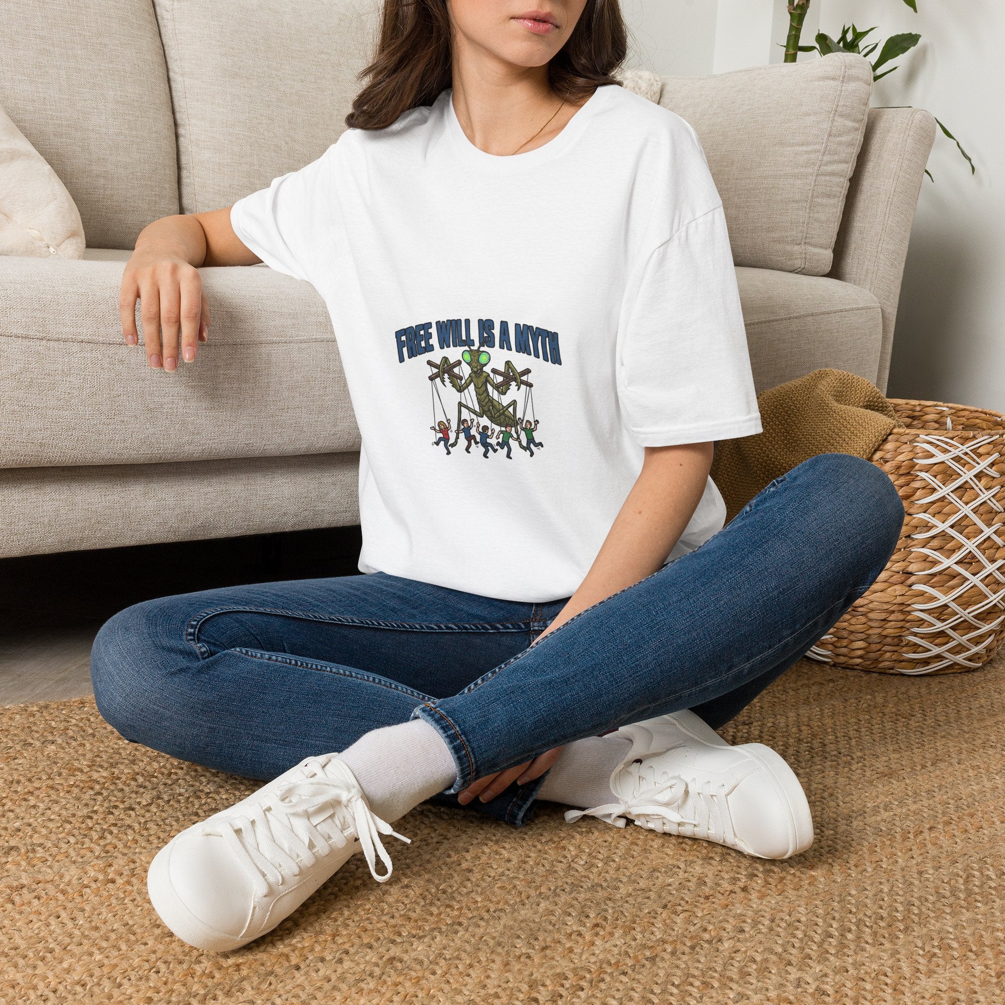 Free Will Is A Myth — Mantis Tee