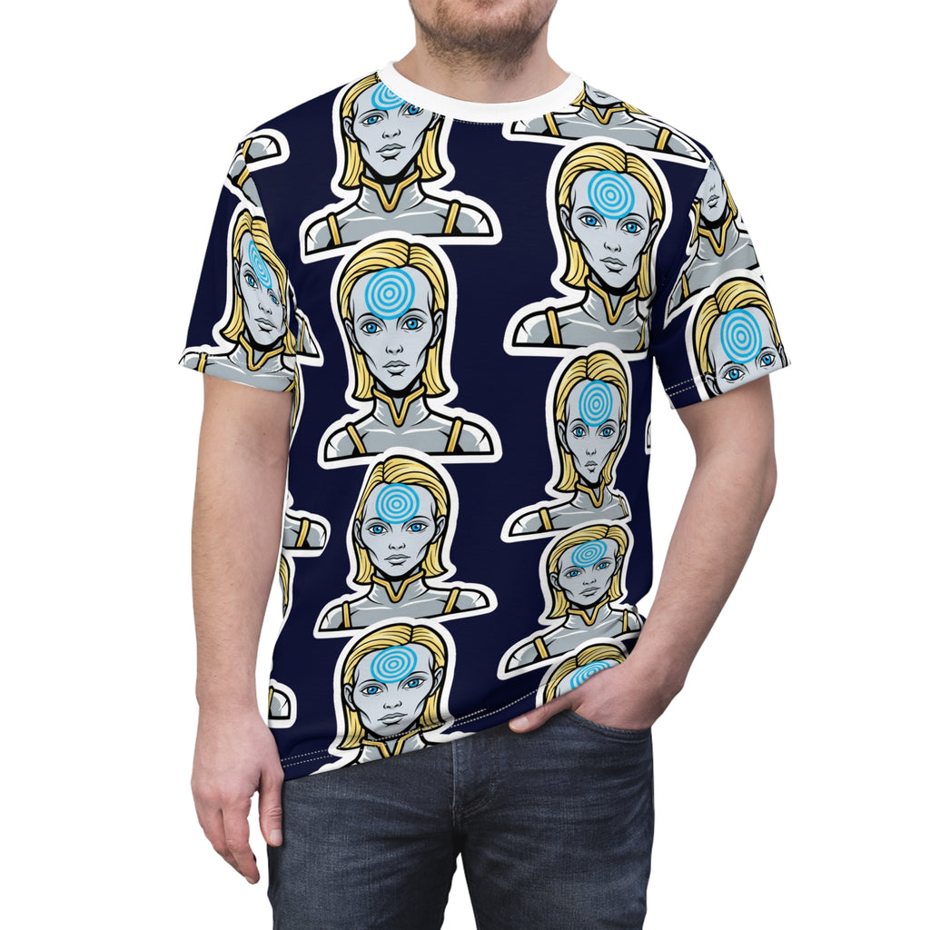 Telepathic Contact — All-Over Print Tee