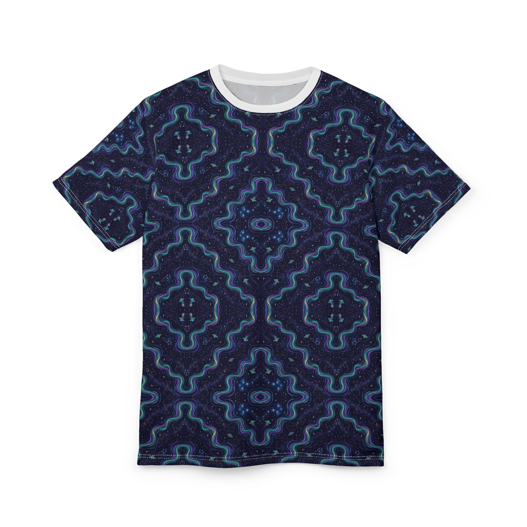 Pleiadian Aurora — All-Over Print Tee