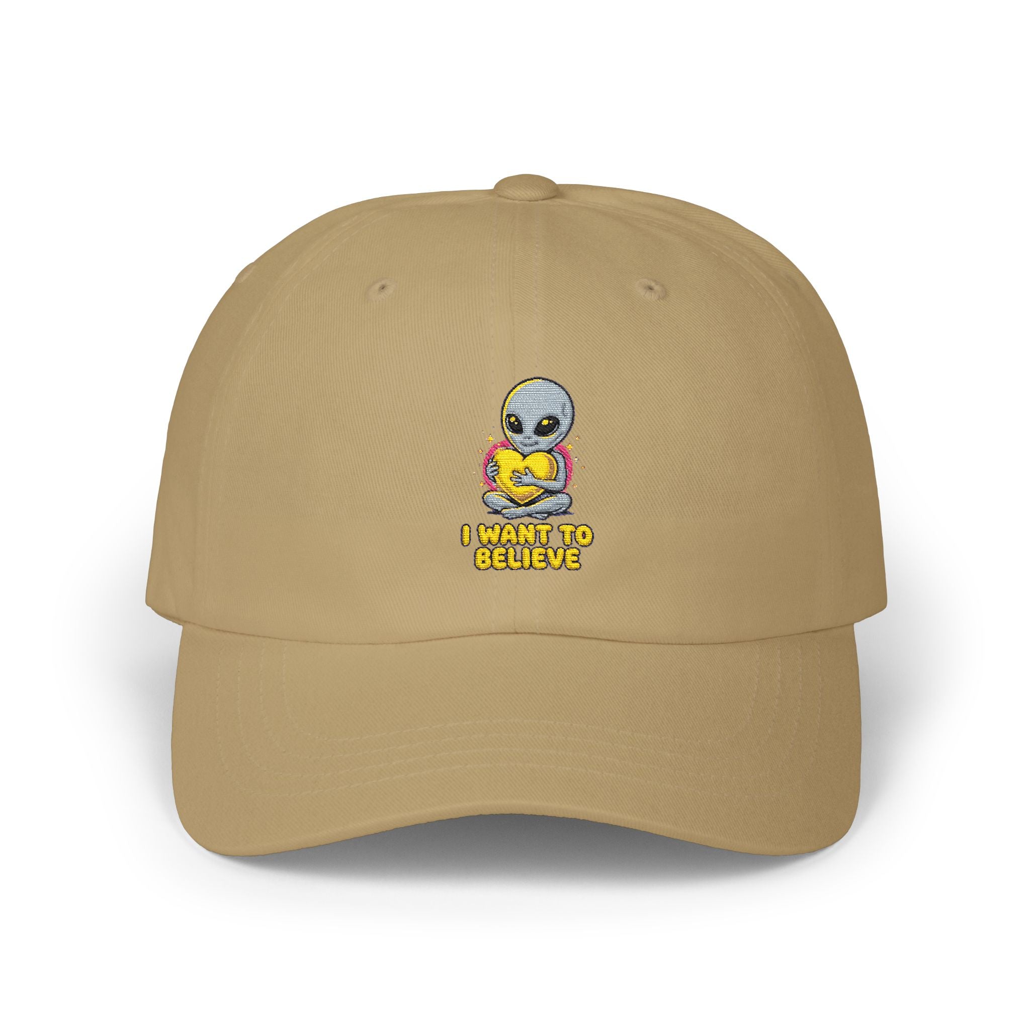 I Want To Believe — Classic Dad Cap (Embroidered)