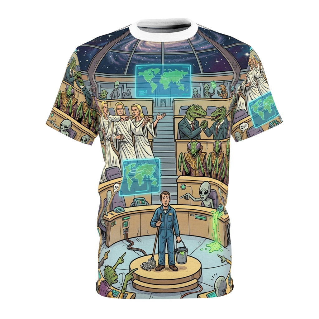 The Galactic Council — All-Over Print Tee