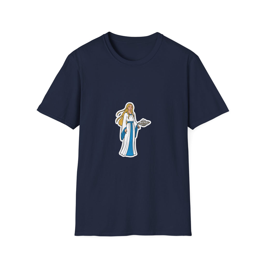 Pleiadian Beamship — Nordic Alien Tee