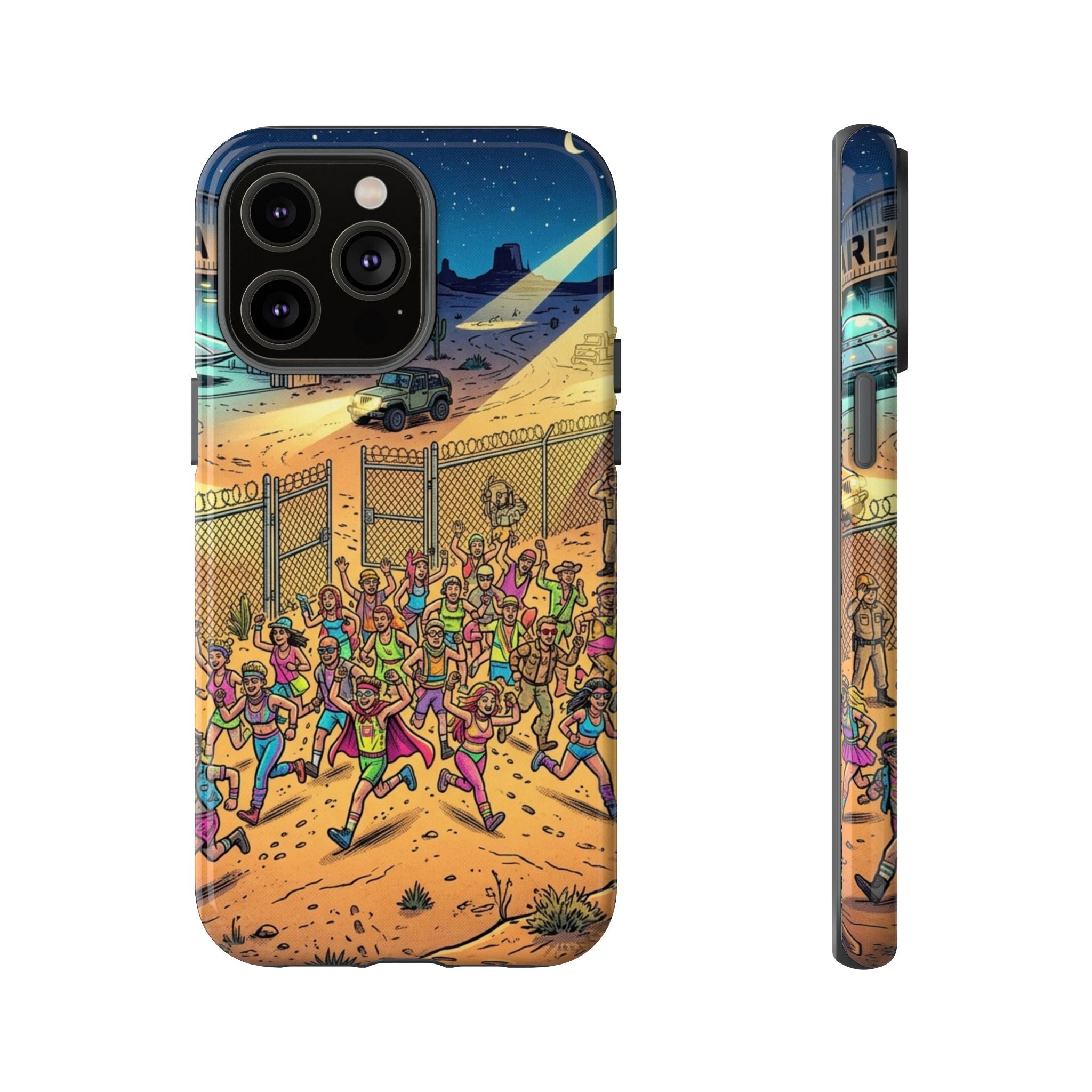 The Area 51 Raid — Tough Phone Case