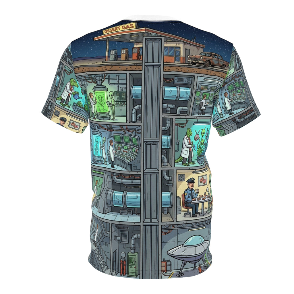 The Underground Base — All-Over Print Tee