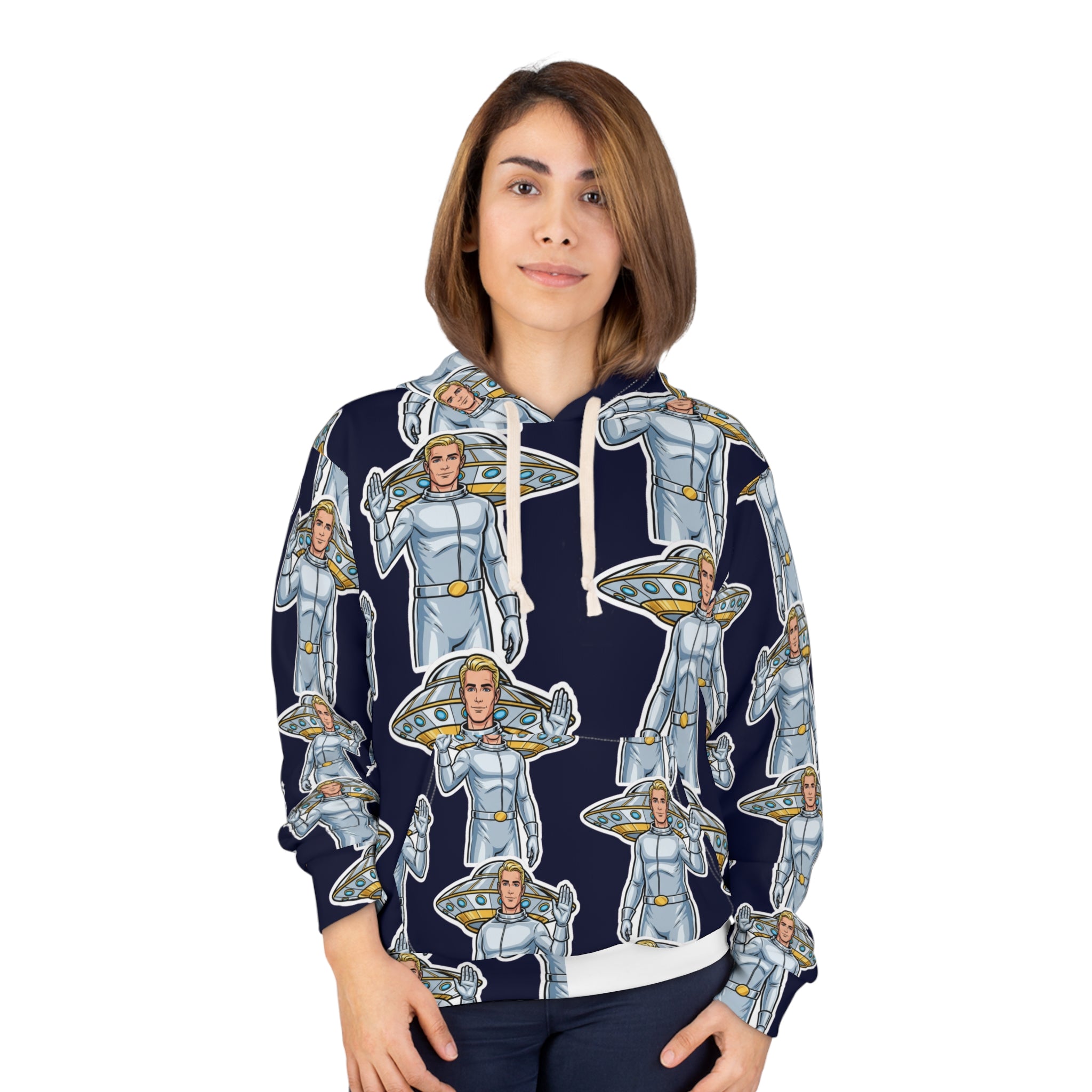 Space Brother — All-Over Print Hoodie