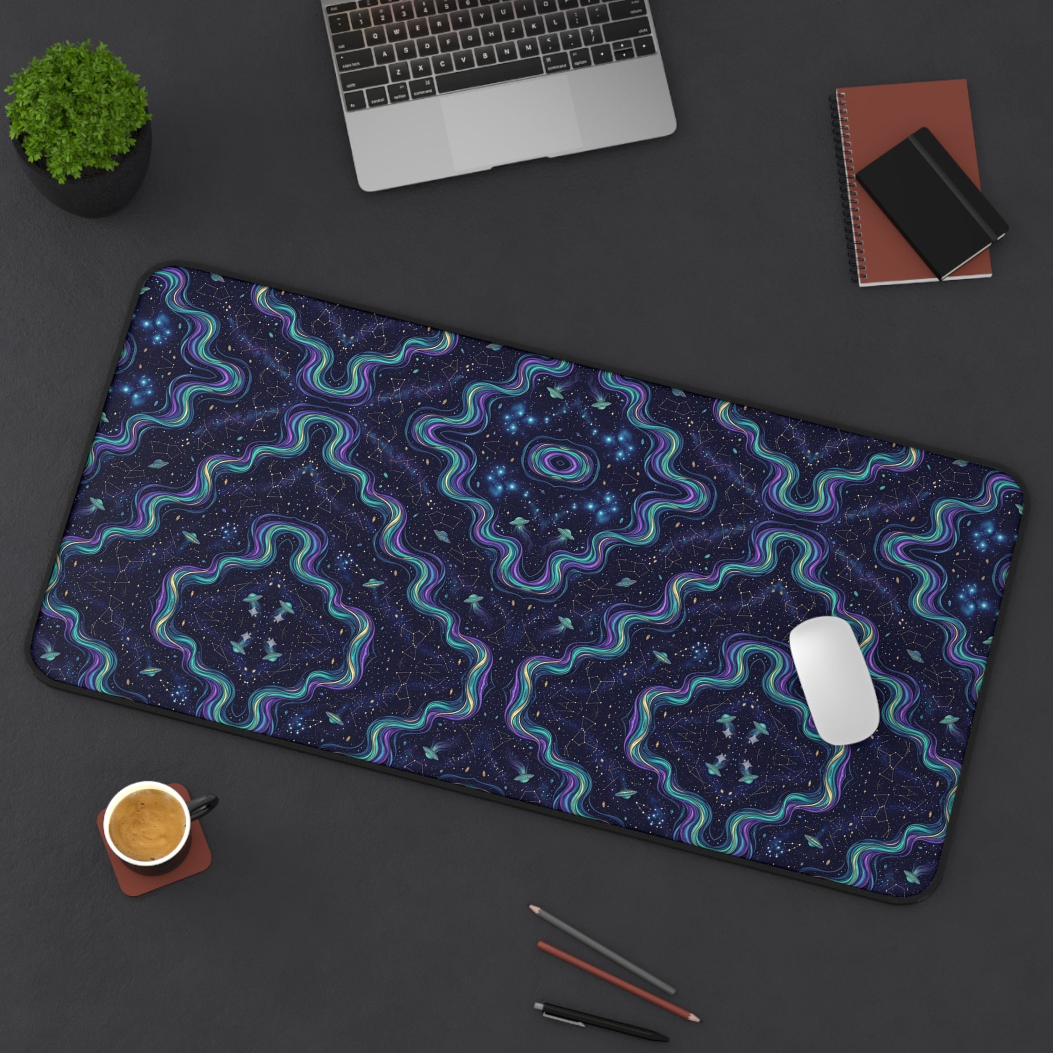 Pleiadian Aurora — Desk Mat