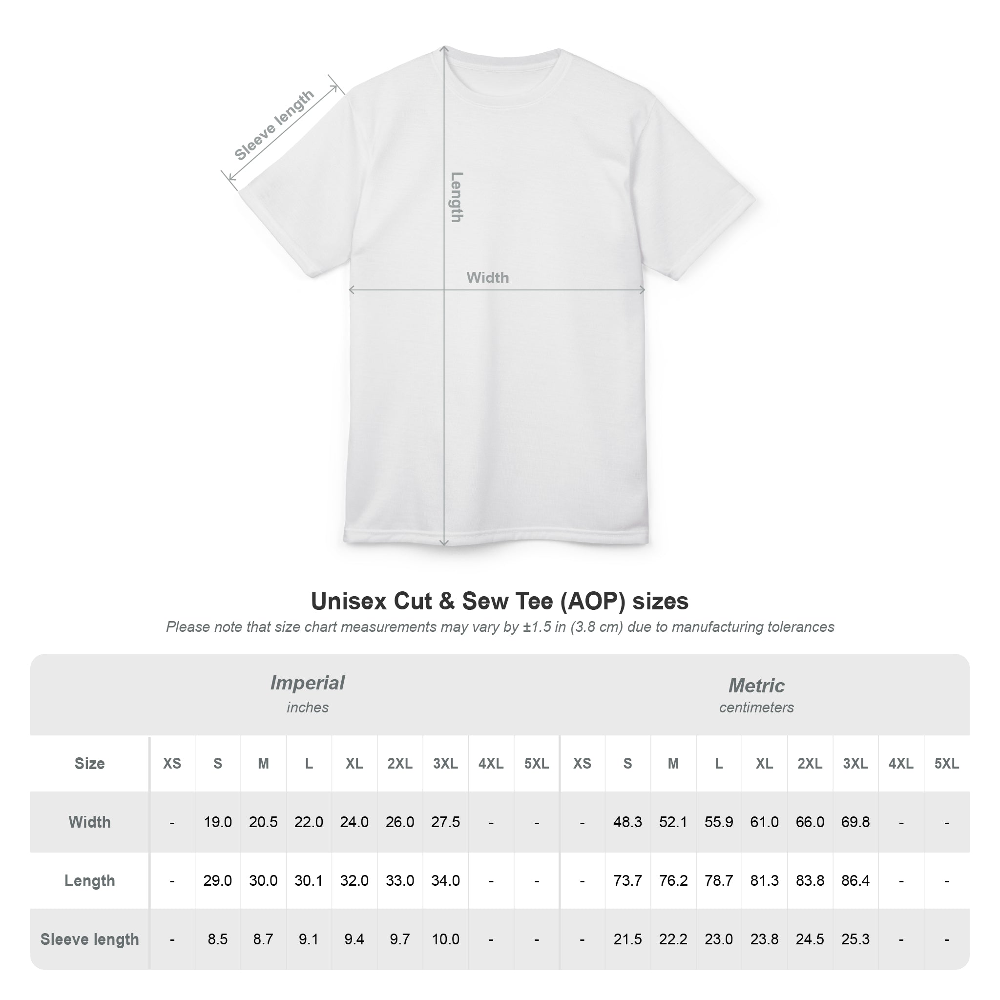 The Underground Base — All-Over Print Tee