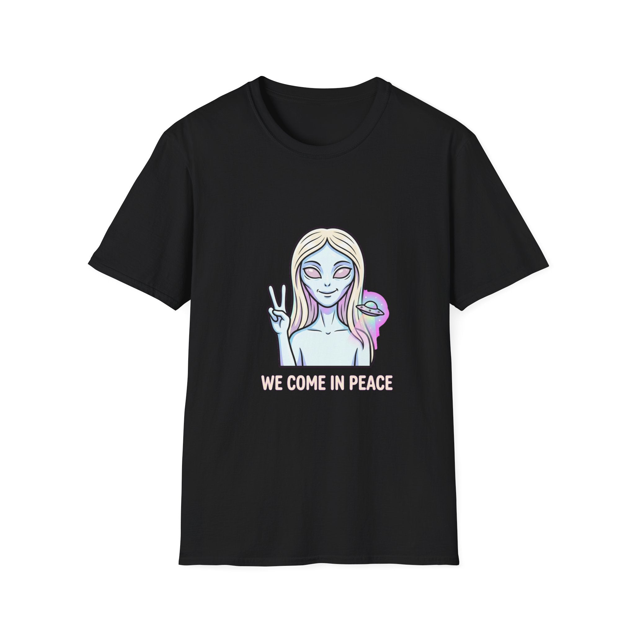 We Come In Peace — Nordic Alien Tee