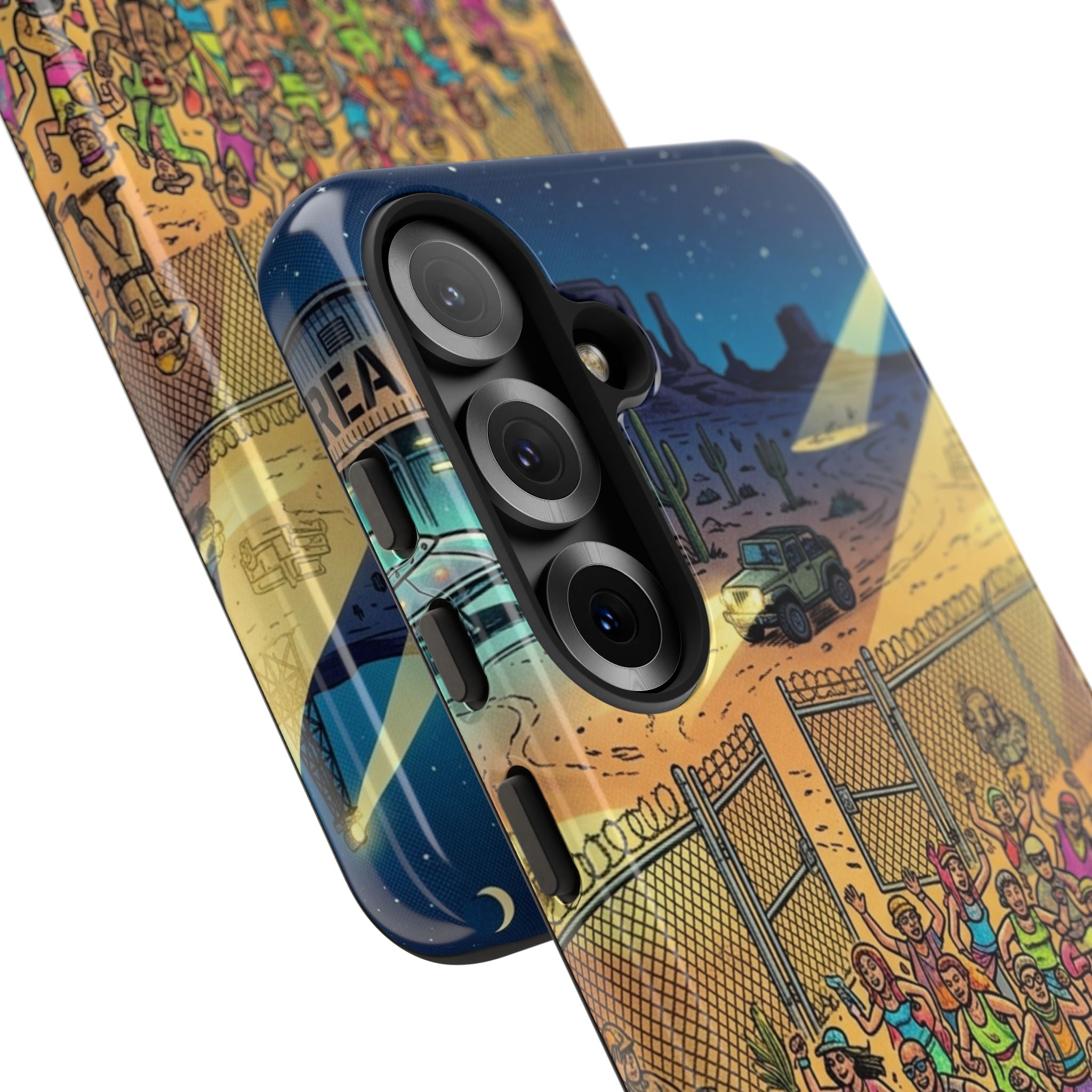 The Area 51 Raid — Tough Phone Case