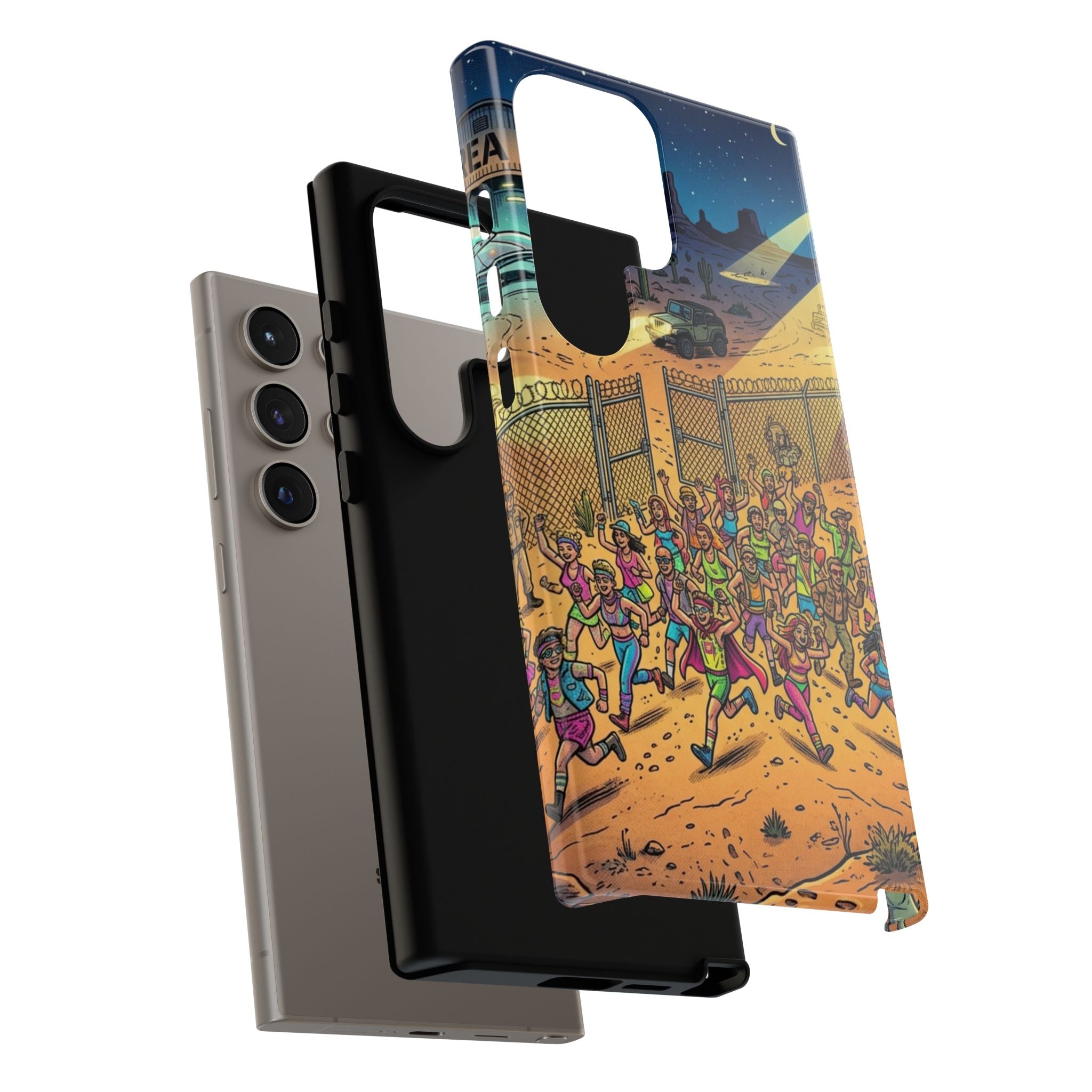 The Area 51 Raid — Tough Phone Case