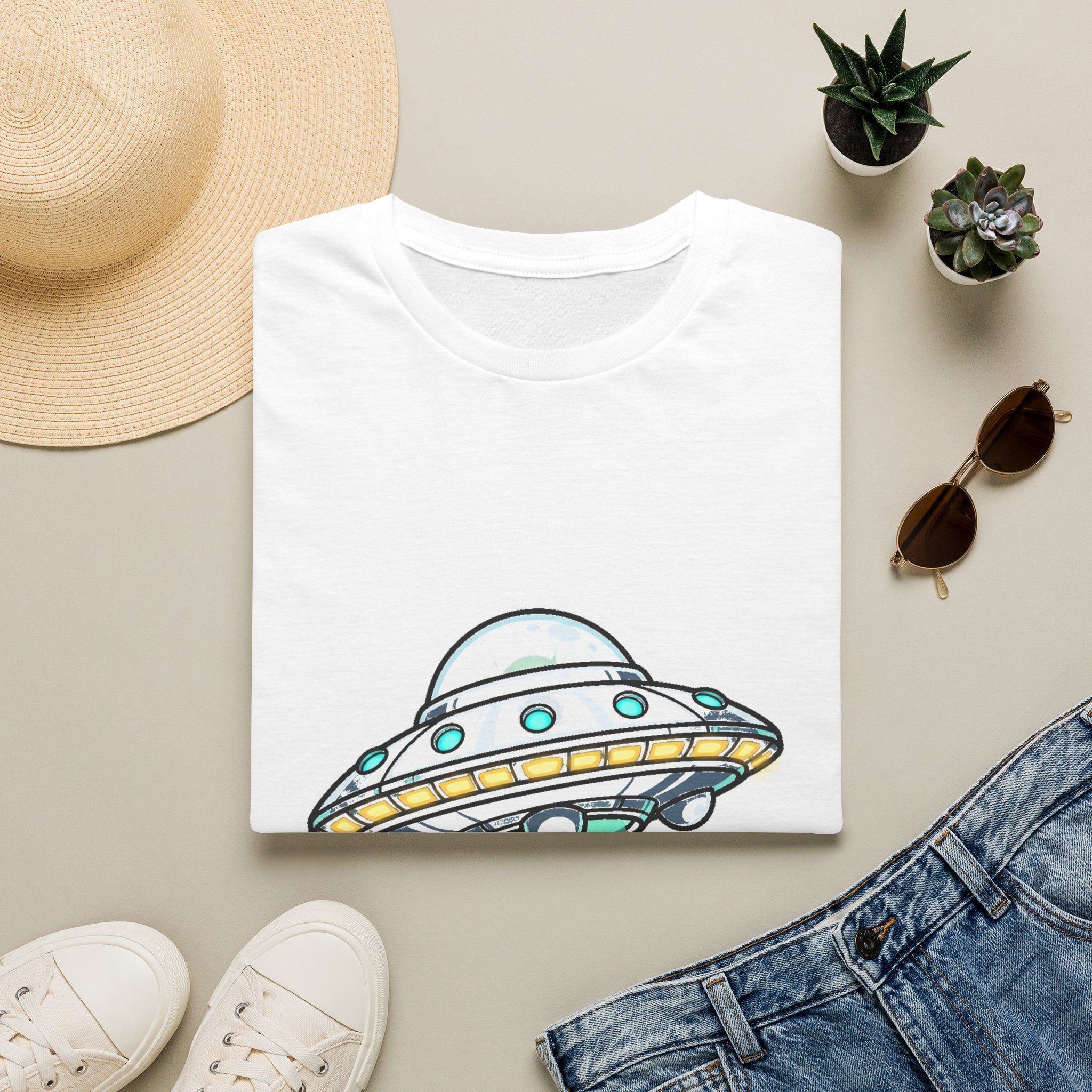 Classic Saucer — Spacecraft Tee
