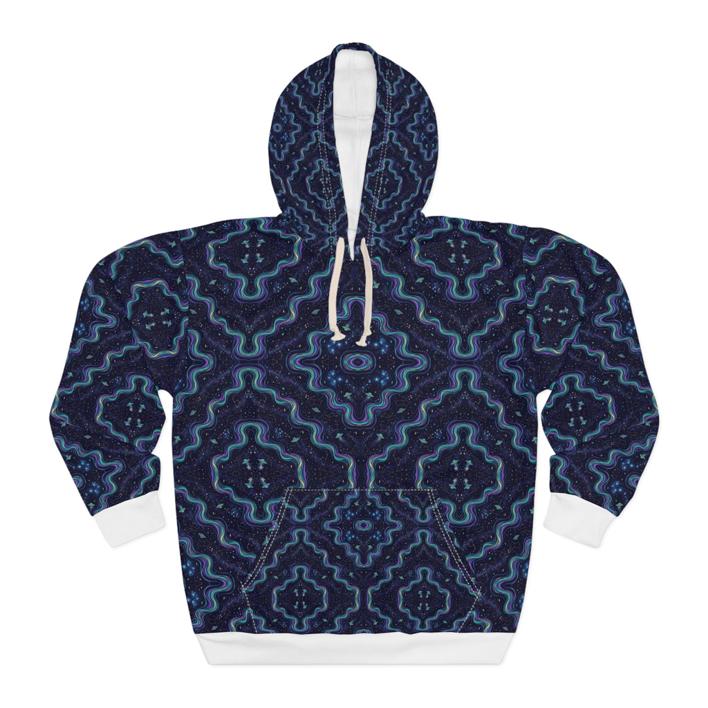 Pleiadian Aurora — All-Over Print Hoodie