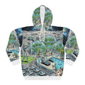 Moon Base Resort — All-Over Print Hoodie