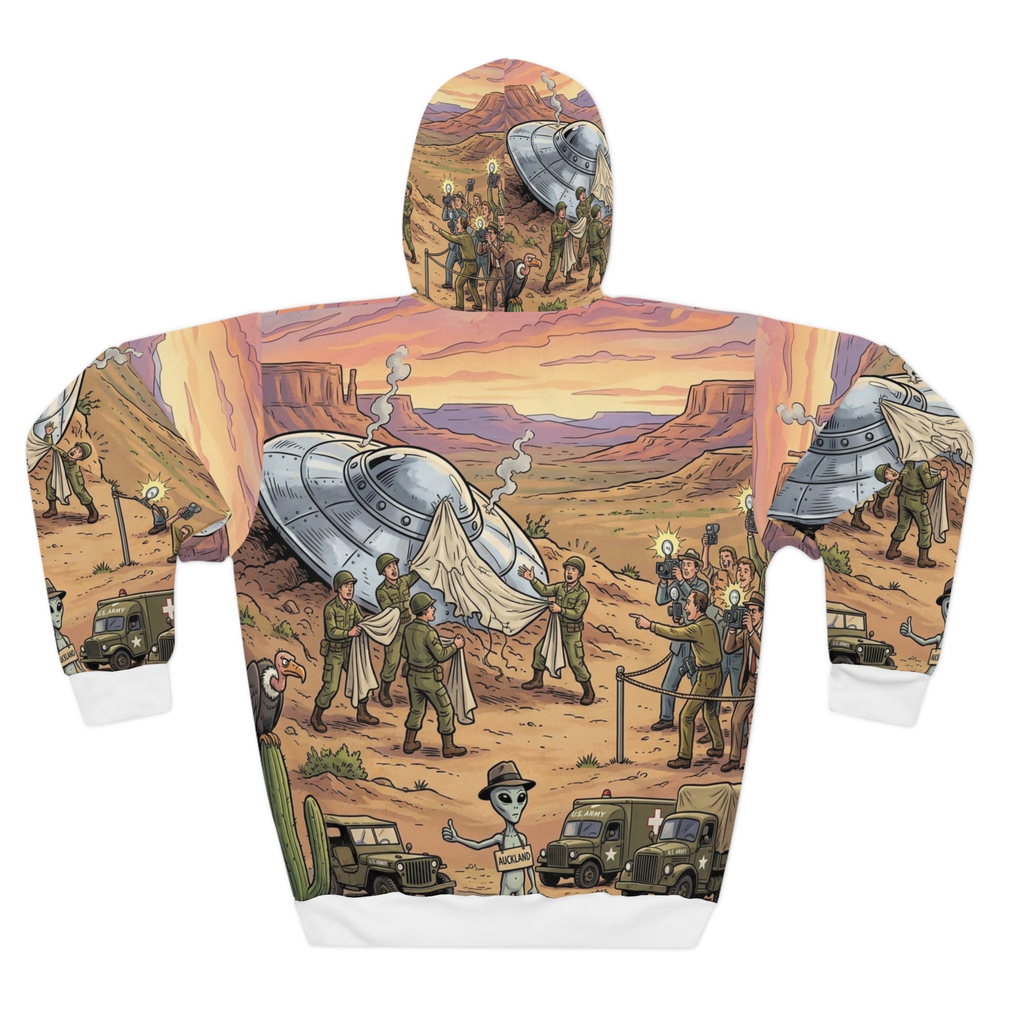 Roswell 1947 — All-Over Print Hoodie
