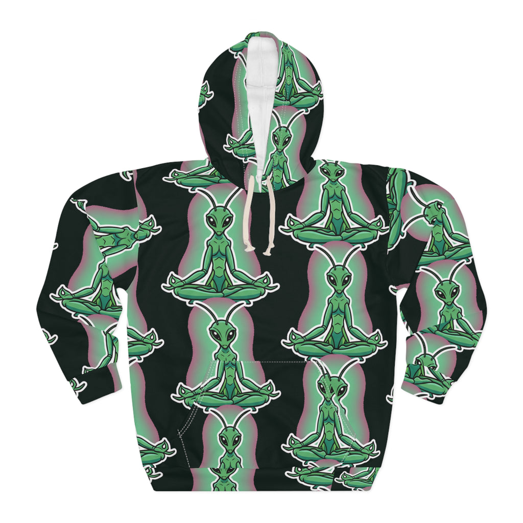 Mantid Meditation — All-Over Print Hoodie