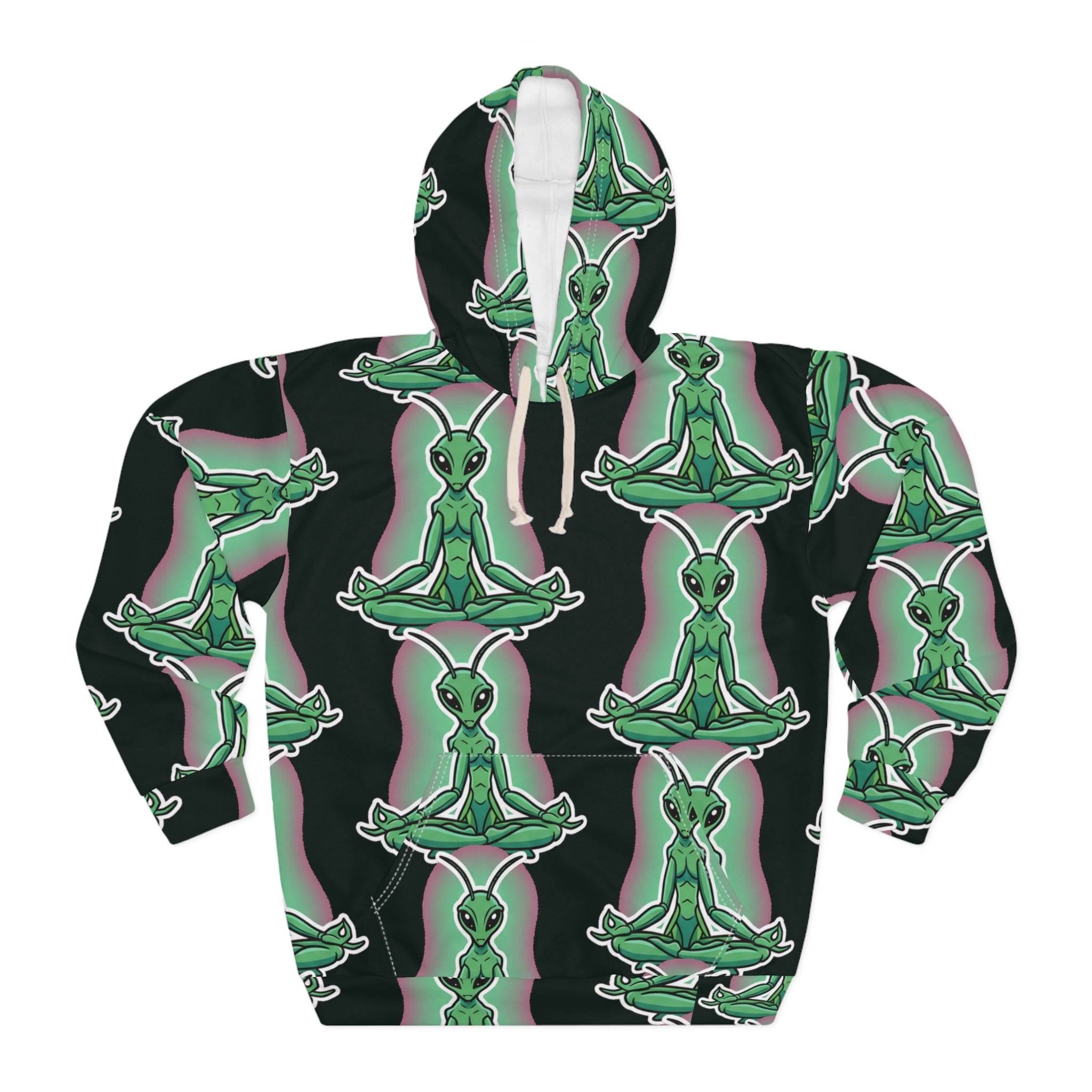 Mantid Meditation — All-Over Print Hoodie