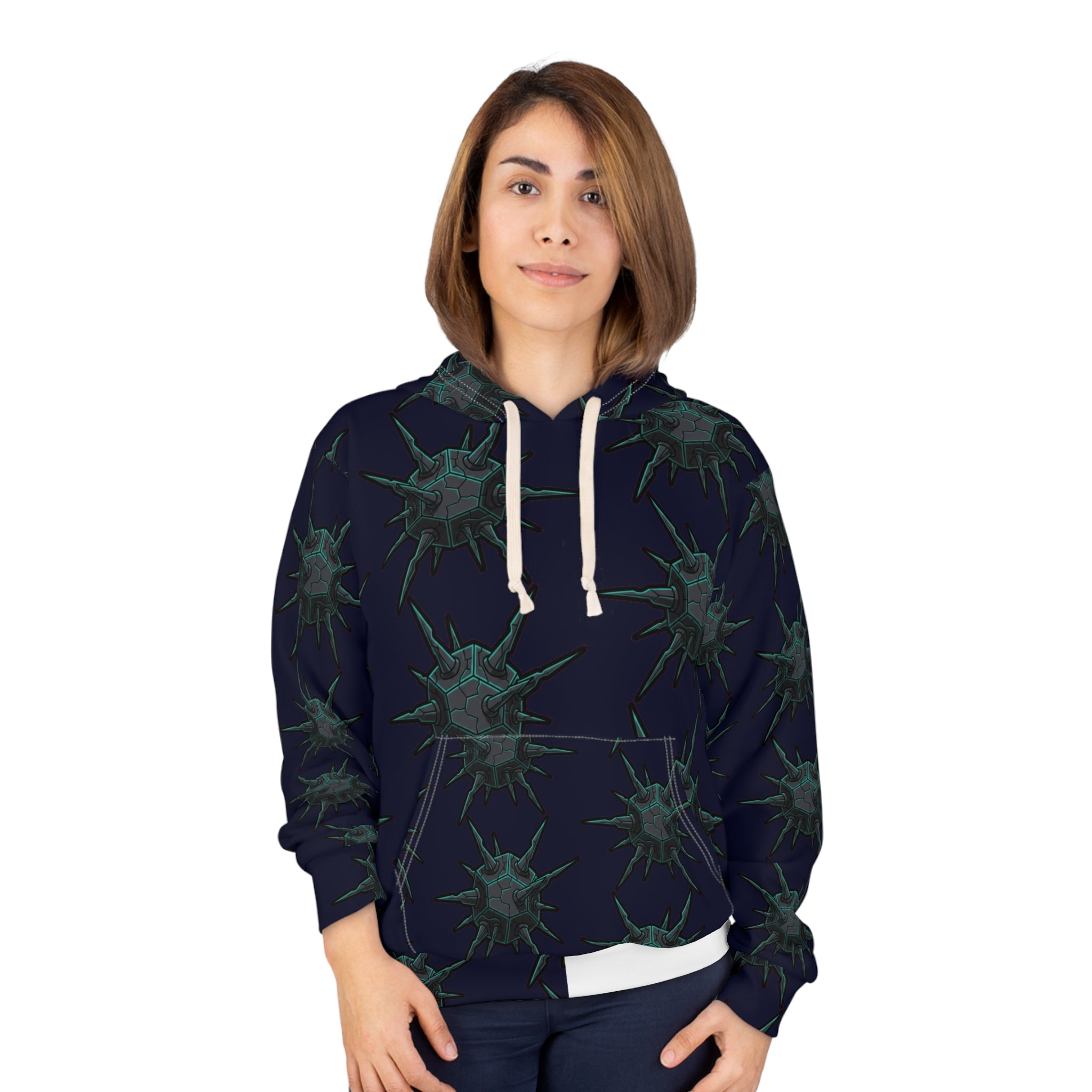 Black Knight Satellite — All-Over Print Hoodie