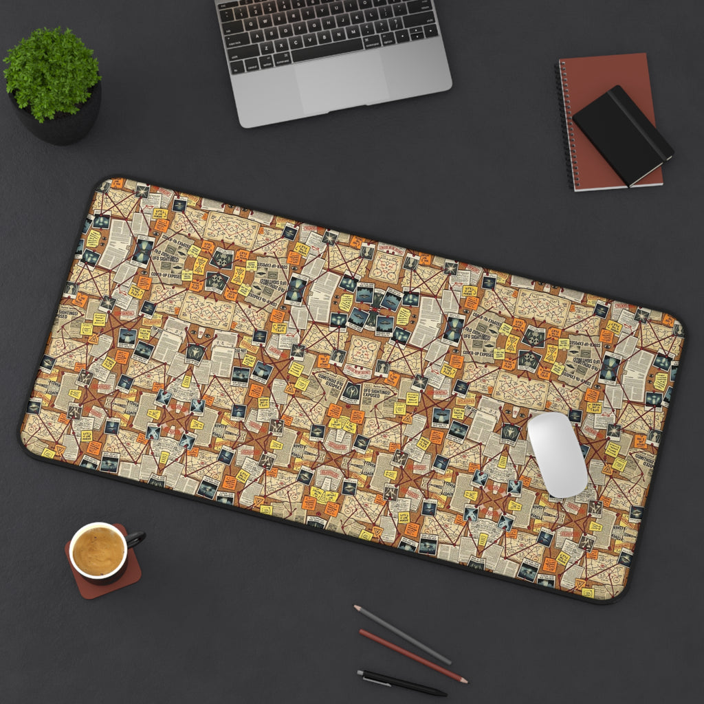 The Evidence Board — Desk Mat