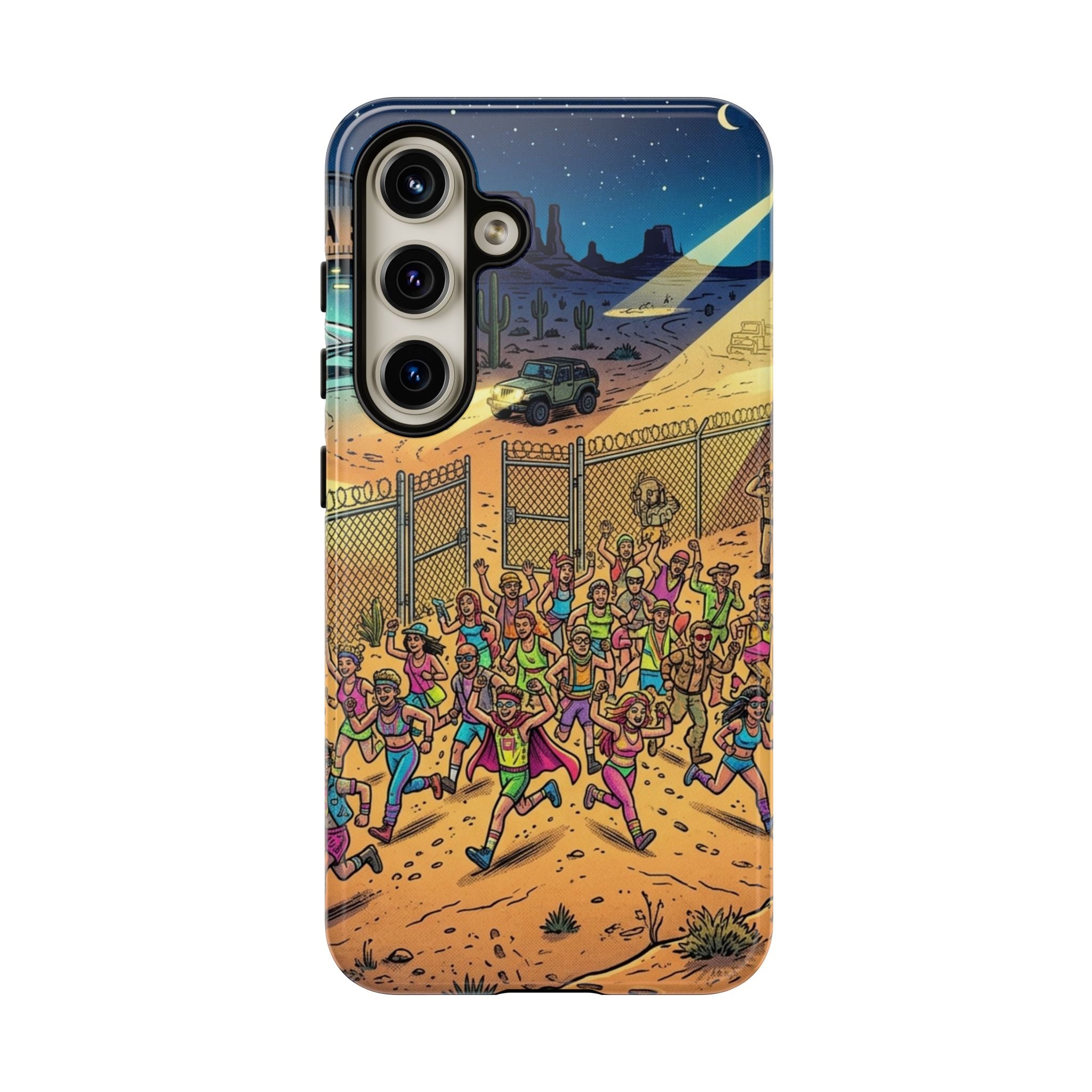 The Area 51 Raid — Tough Phone Case